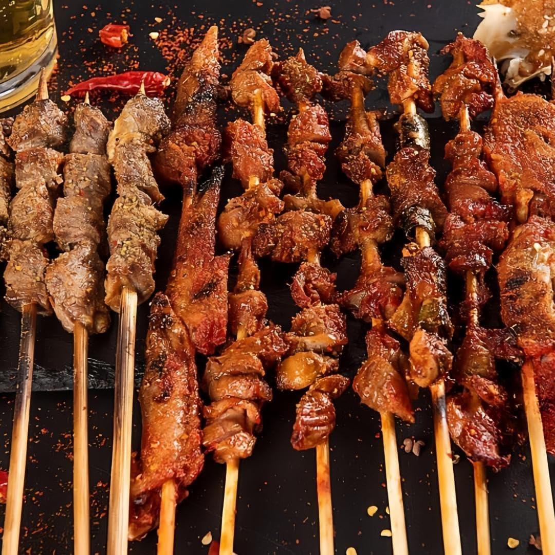 Paquete de 40 estacas de bambú Newflager 45.72 cm para jardinería