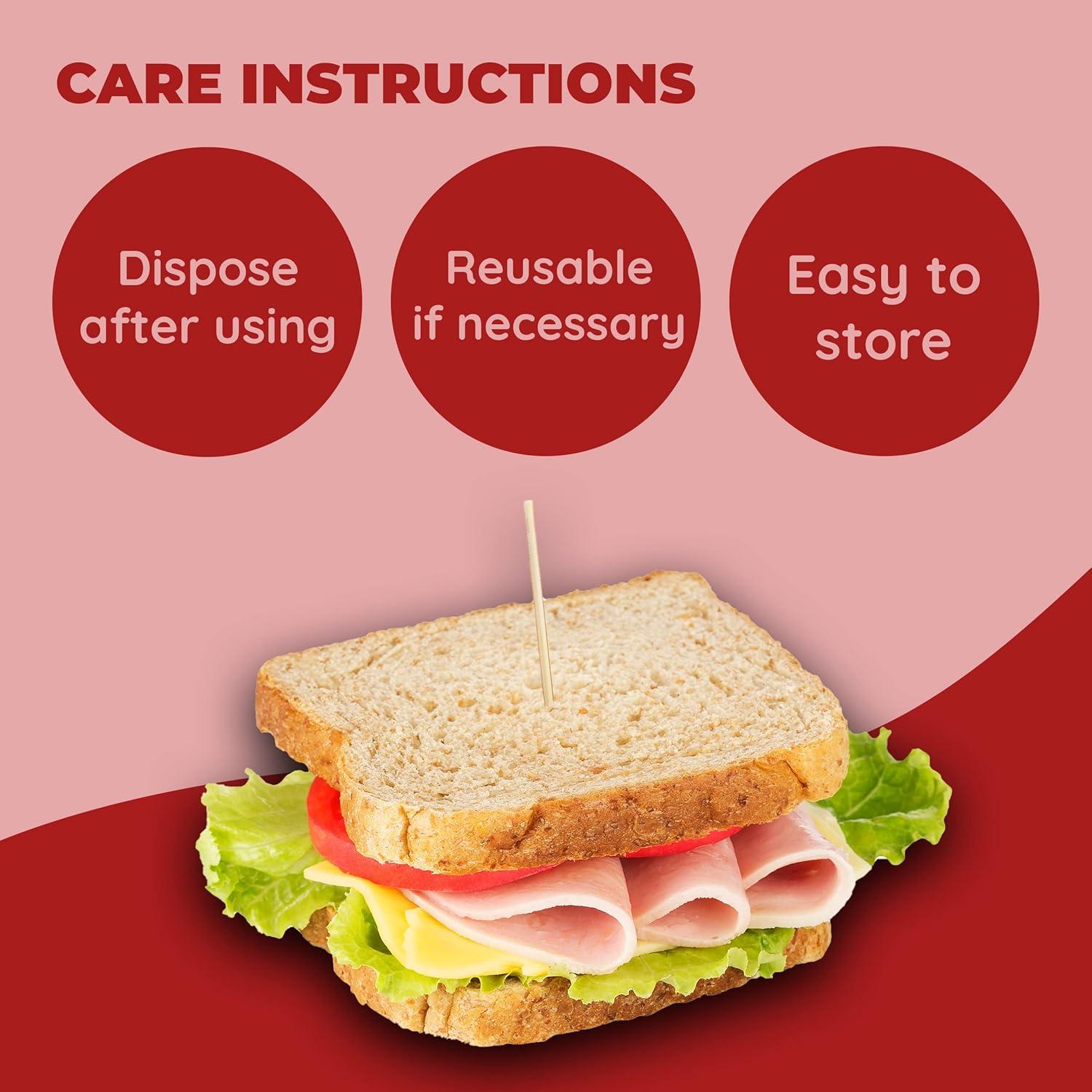 Pinchos de Bambú Elementos Culinarios 10.16 cm 300 Unidades