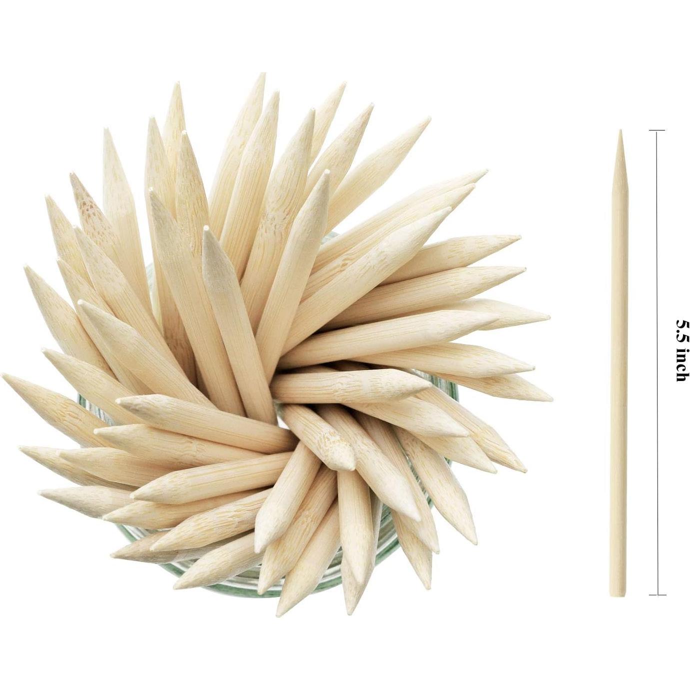 Palitos de Bambú Penta Angel 14 cm para Comida DIY - 50 Pcs