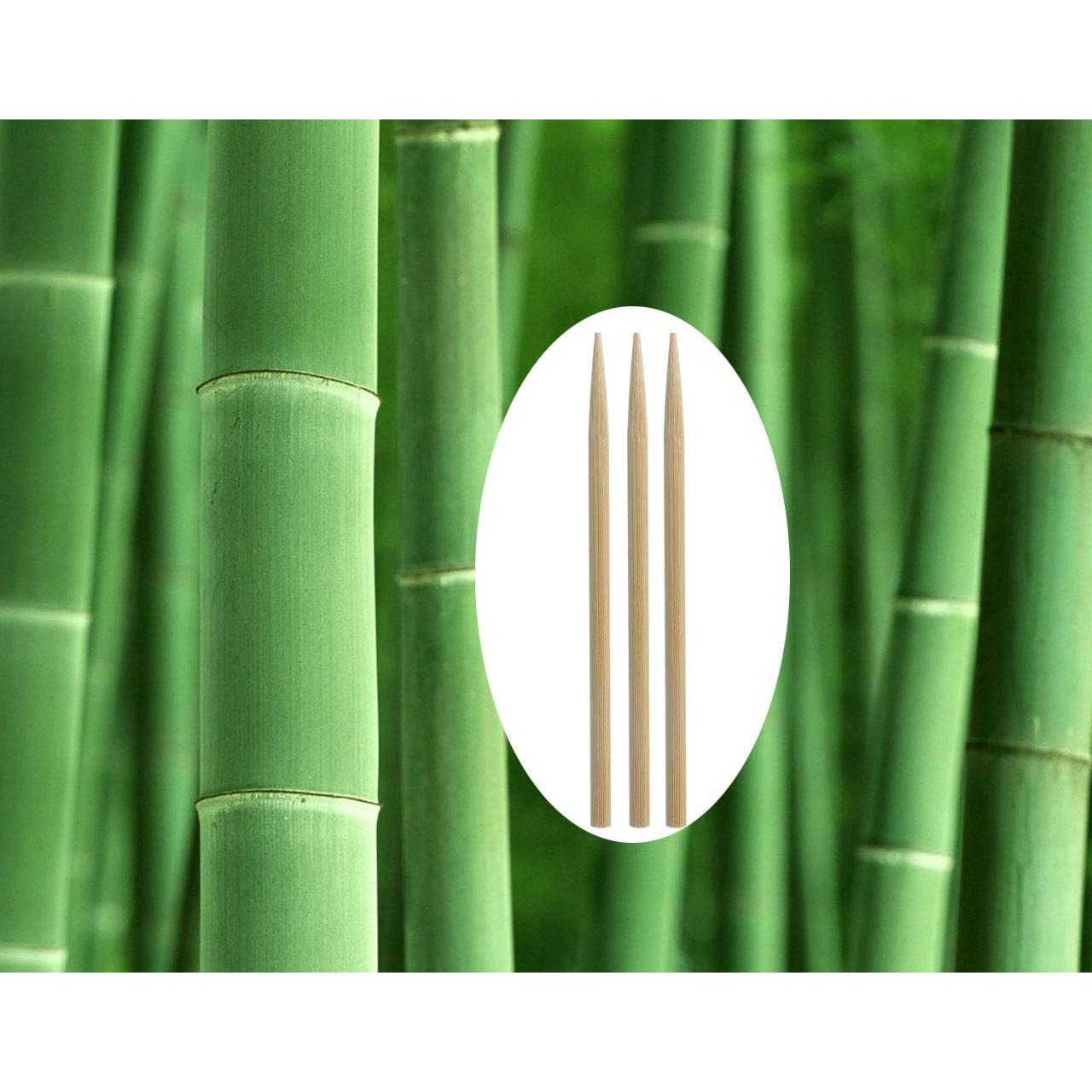 Palitos de Bambú Penta Angel 14 cm para Comida DIY - 50 Pcs