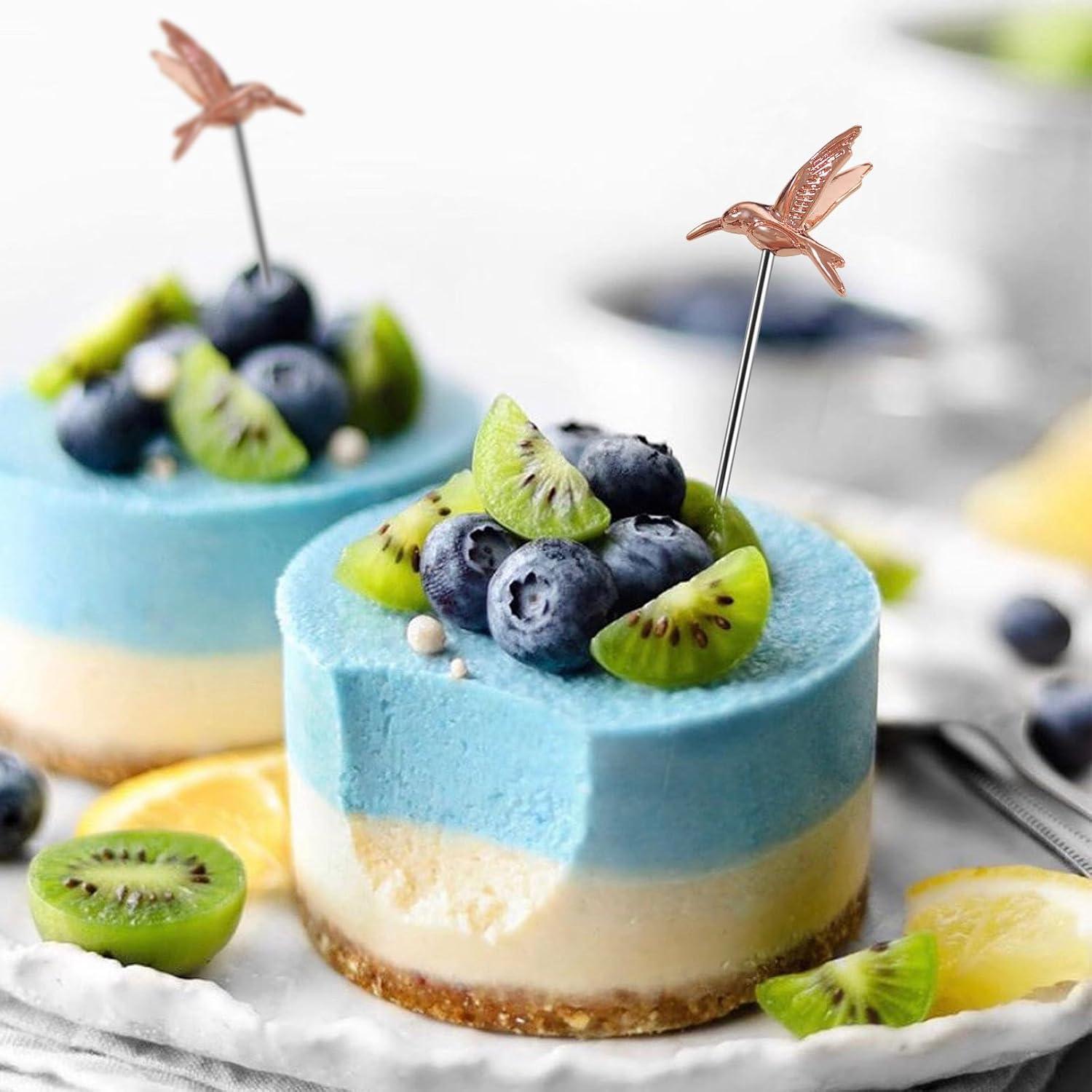 Palillos de cóctel RFORPLY de acero inoxidable 11.99 cm - 8 piezas