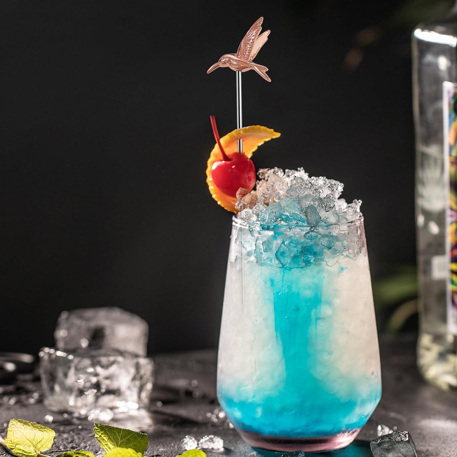 Palillos de cóctel RFORPLY de acero inoxidable 11.99 cm - 8 piezas