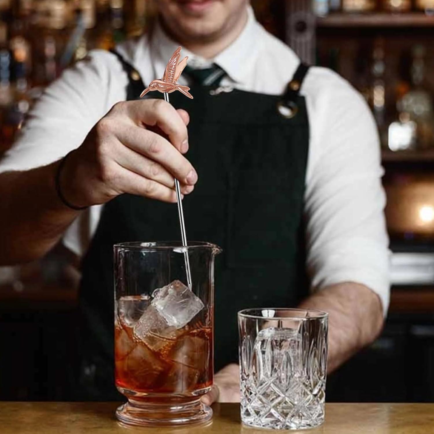 Palillos de cóctel RFORPLY de acero inoxidable 11.99 cm - 8 piezas