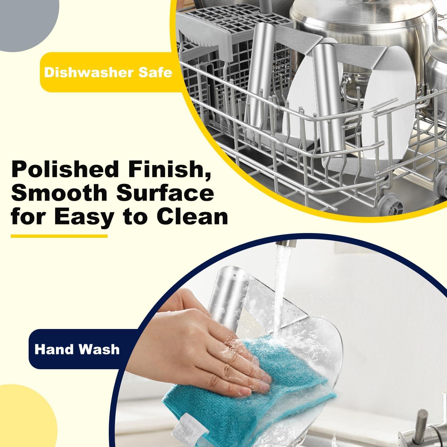 Prensa de Hamburguesas HaSteeL 2 Piezas Acero Inoxidable 14cm