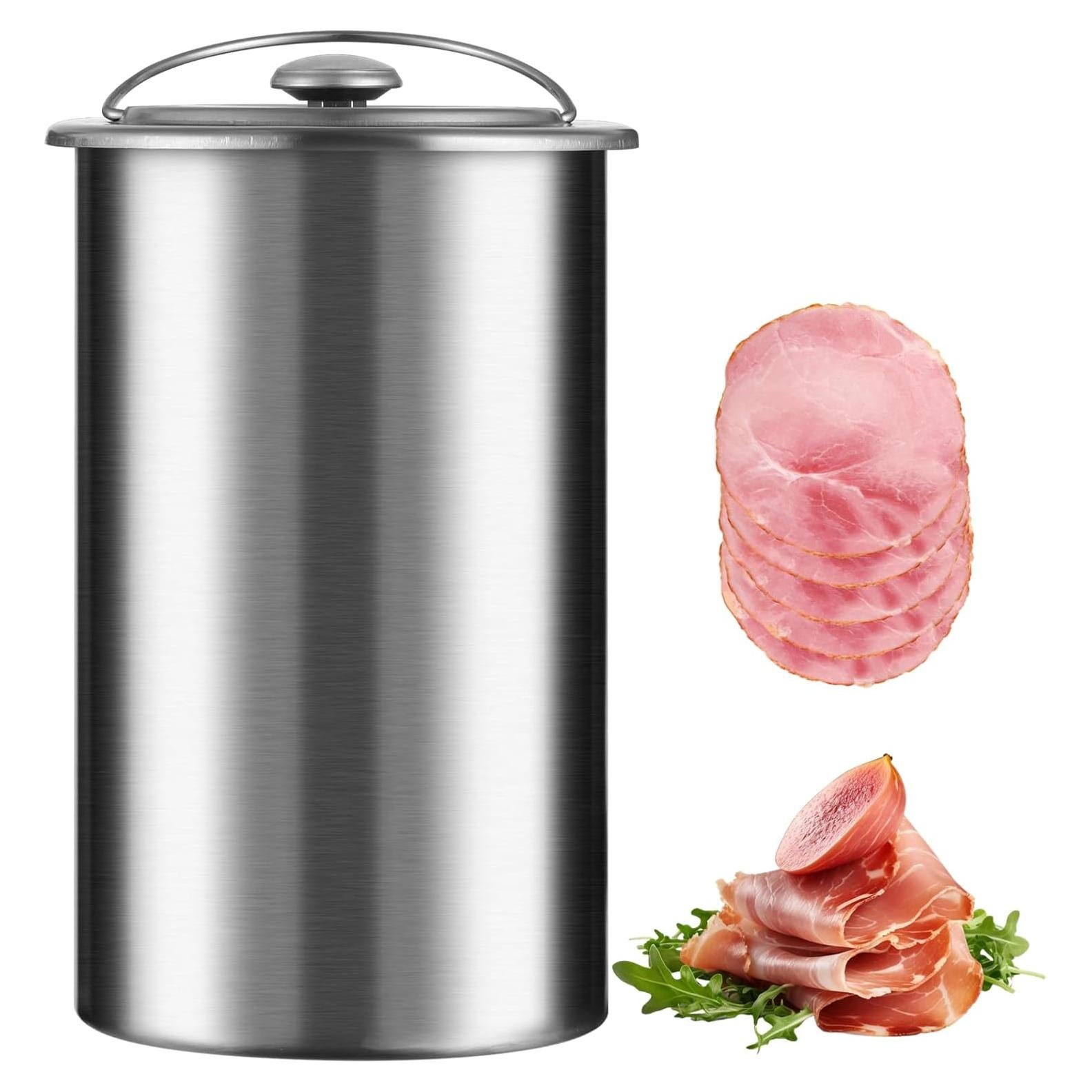 Prensa de Carne Deli Homaisson Acero Inoxidable 18x10 cm