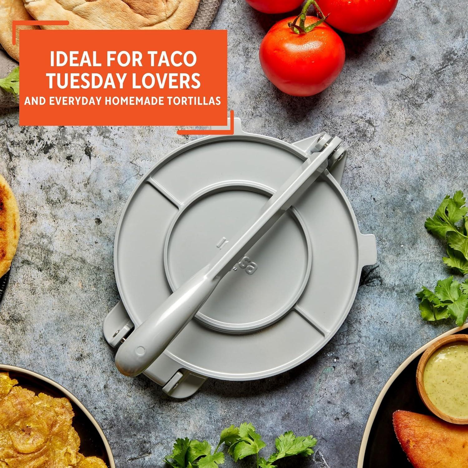 Prensa de Tortilla IMUSA 20.32 cm Aluminio Fundido