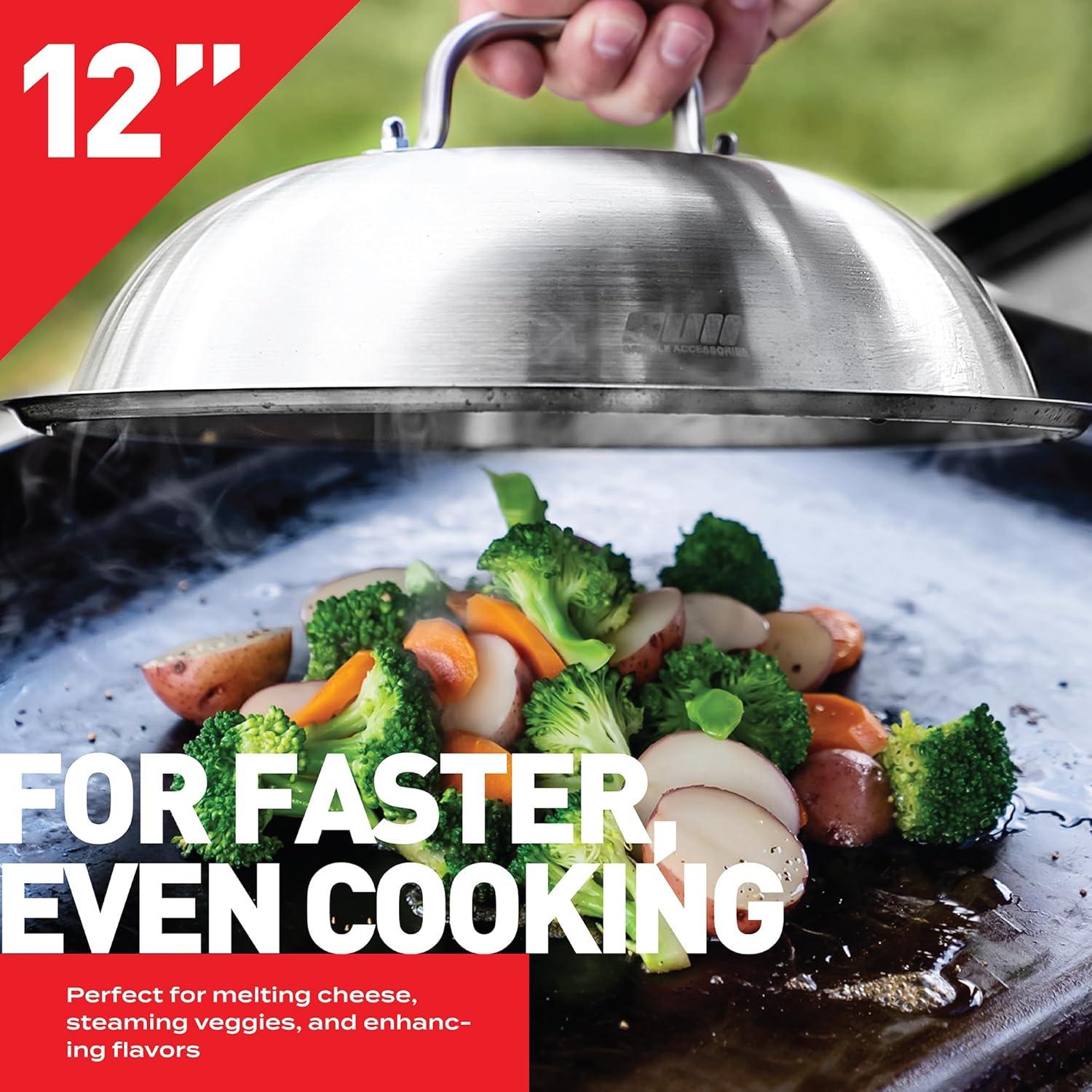 Kit de Prensa para Hamburguesas Smash OUII - Hierro Fundido 7"