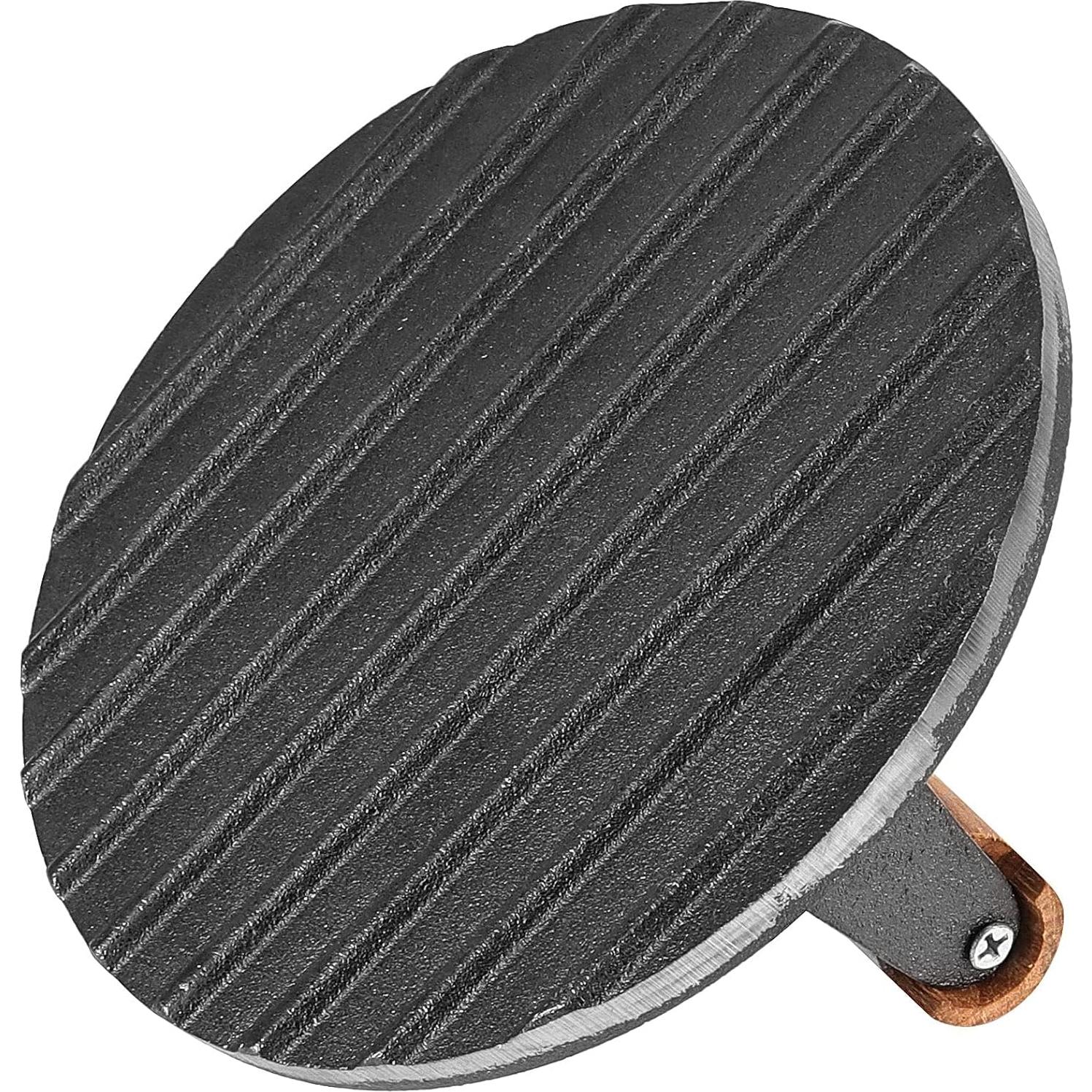 Prensa de Hierro Fundido 7" HOIGON con Mango de Madera