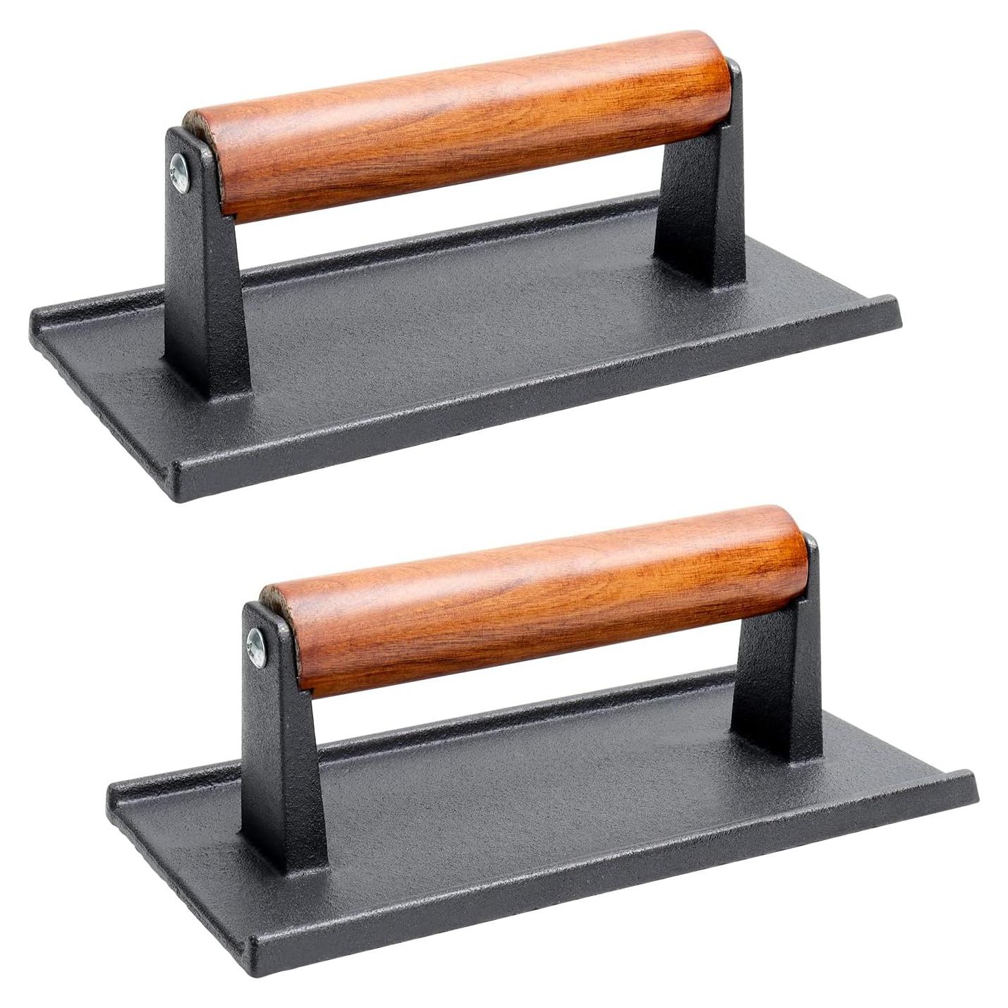 Prensa de Hamburguesas Rectangular AJinTeby 21.4x11.9cm 2 Paquete