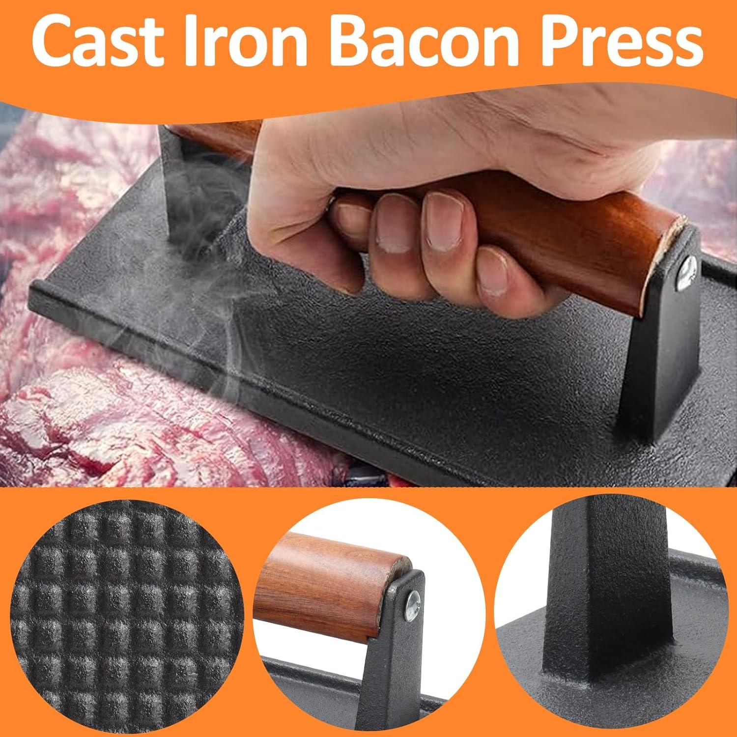 Prensa de Hamburguesas Rectangular AJinTeby 21.4x11.9cm 2 Paquete