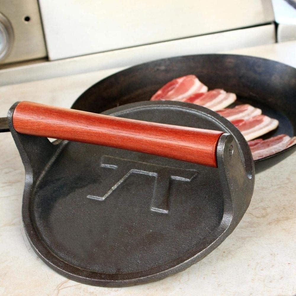 Prensa de Parrilla Redonda Outset de Hierro Fundido 20 cm