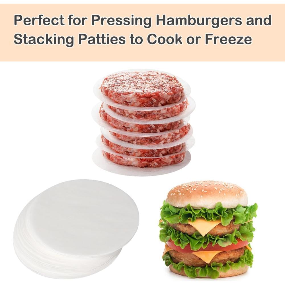 Rondas de Papel Pergamino 18 cm BYKITCHEN, 220 Hojas Anti-adherente