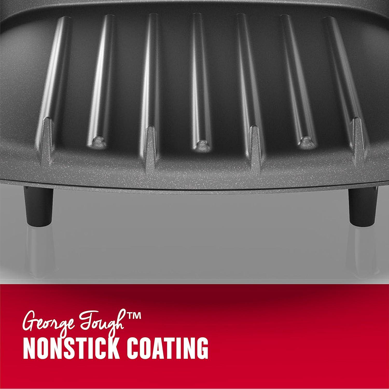 Parrilla Eléctrica George Foreman GR10B Compacta para 2 Personas