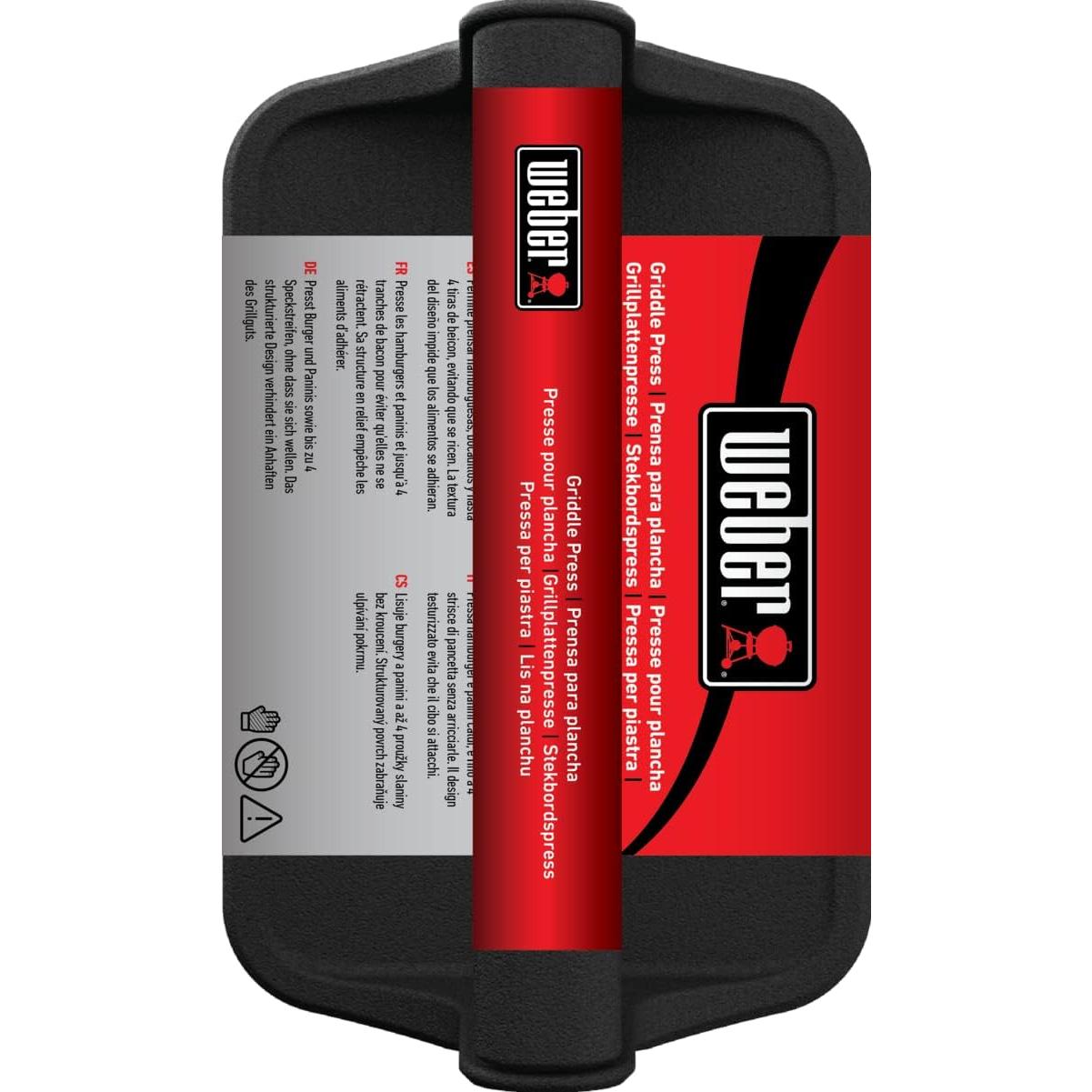 Prensa para Plancha Weber de Hierro Fundido 1.90 kg