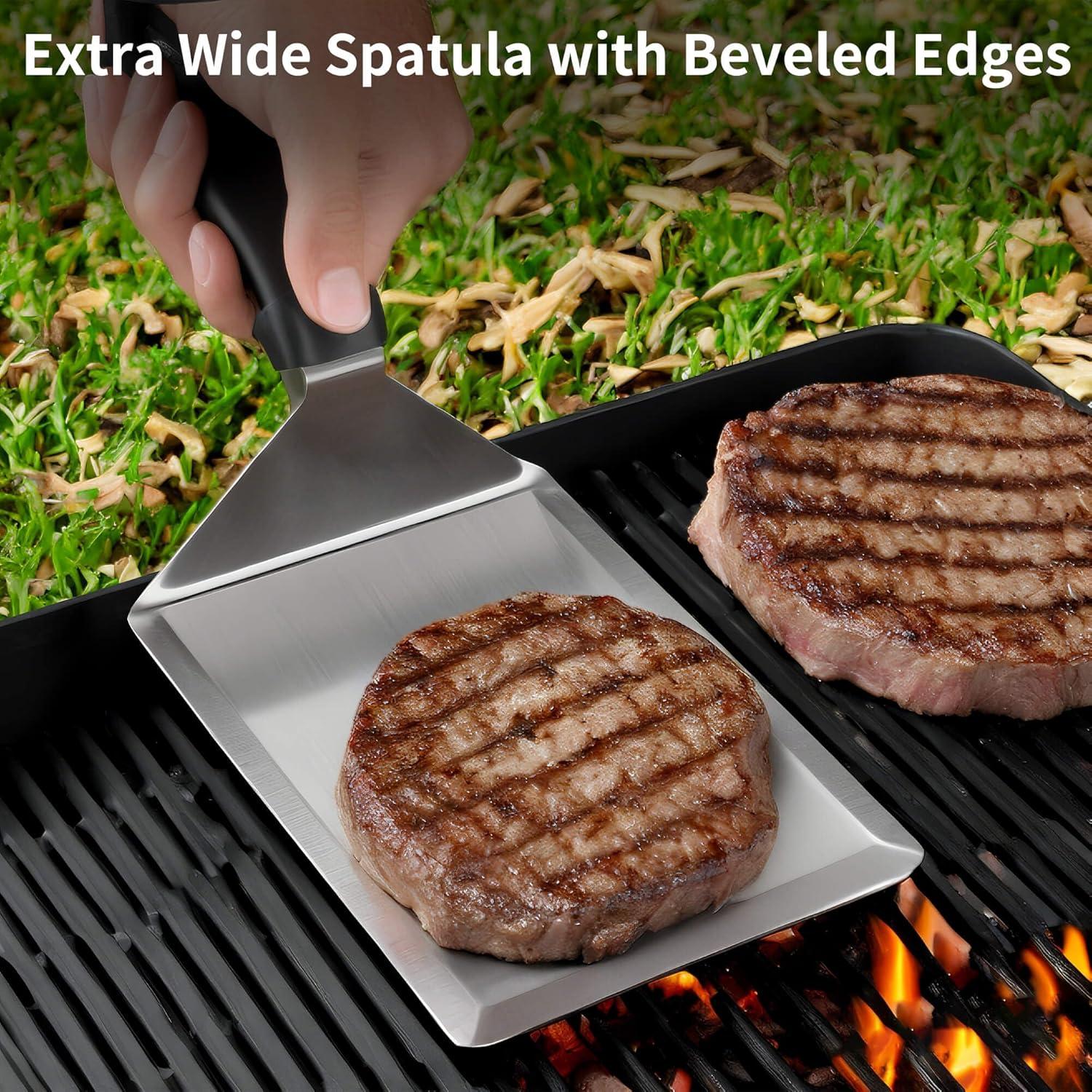 Kit de Prensa para Hamburguesas BaokiTook 3PCS Acero Inoxidable