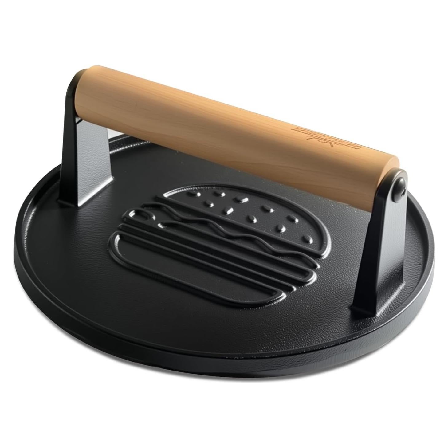 Prensa para Hamburguesas XUDAKAIXIN Hierro Fundido 18 cm