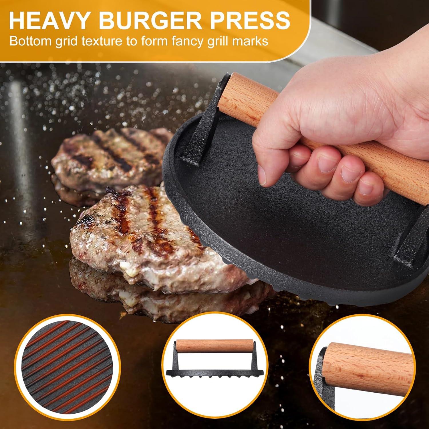 Accesorios para Plancha iRabey 4 Piezas - Dome 29.21 cm, Prensa 17.78 cm