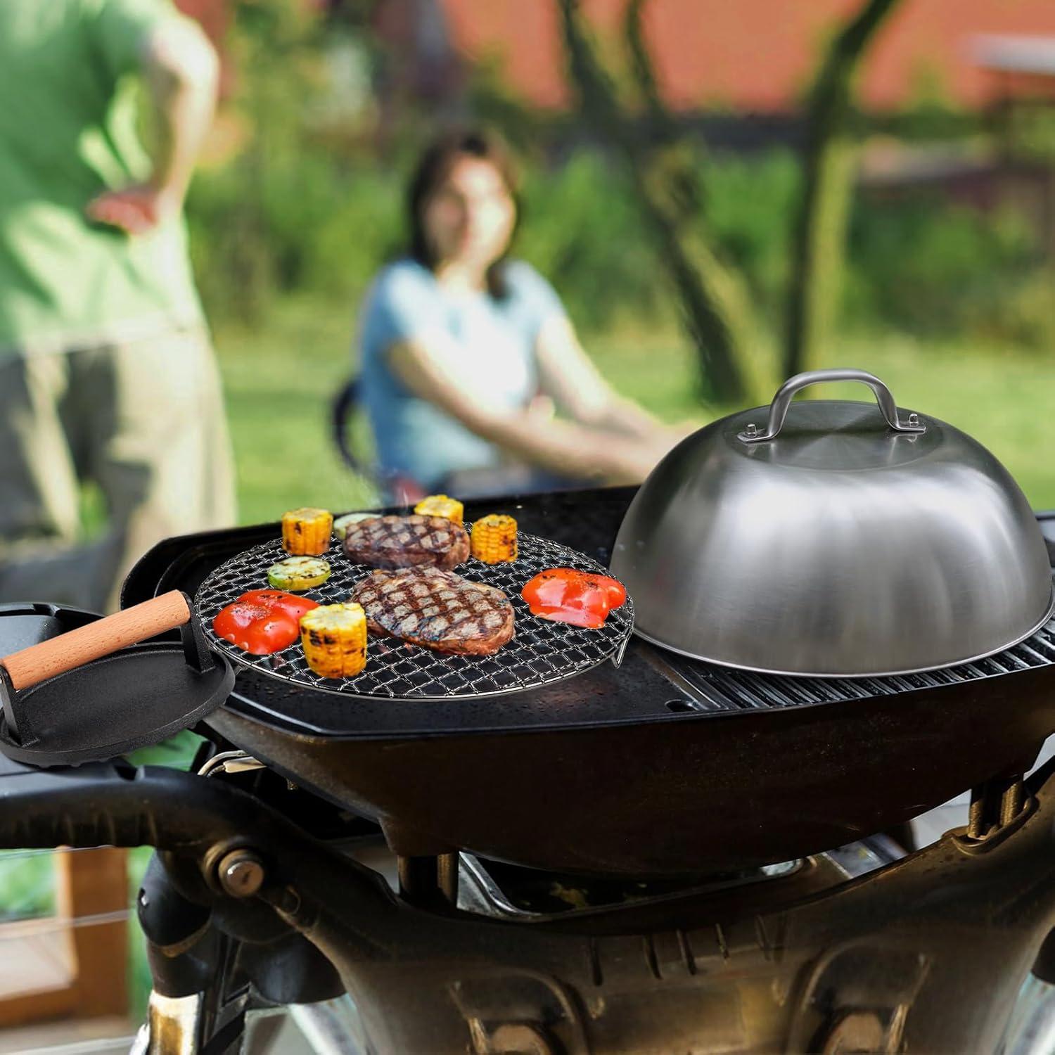 Accesorios para Plancha iRabey 4 Piezas - Dome 29.21 cm, Prensa 17.78 cm