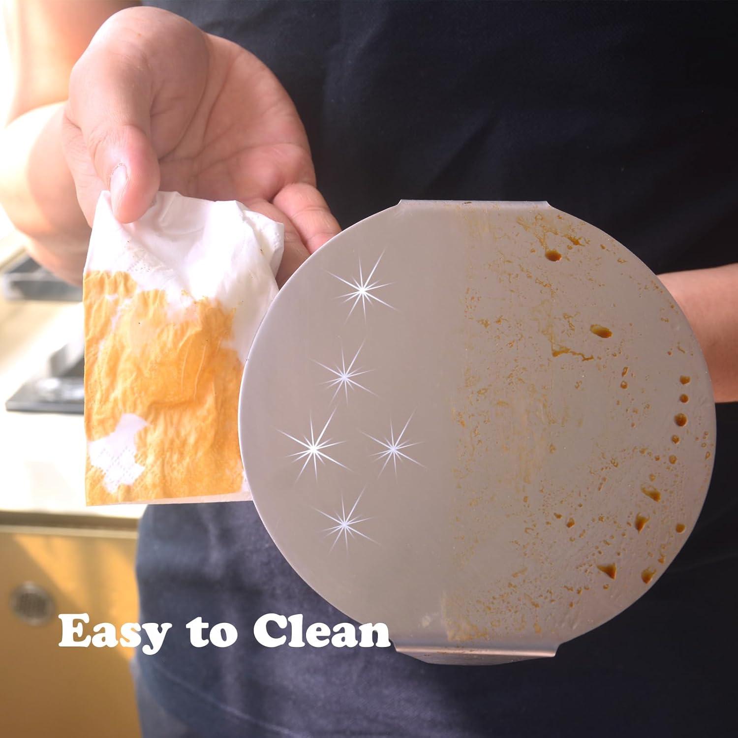 Prensa de Hamburguesas ELYXKY 5.5" Acero Inoxidable 304