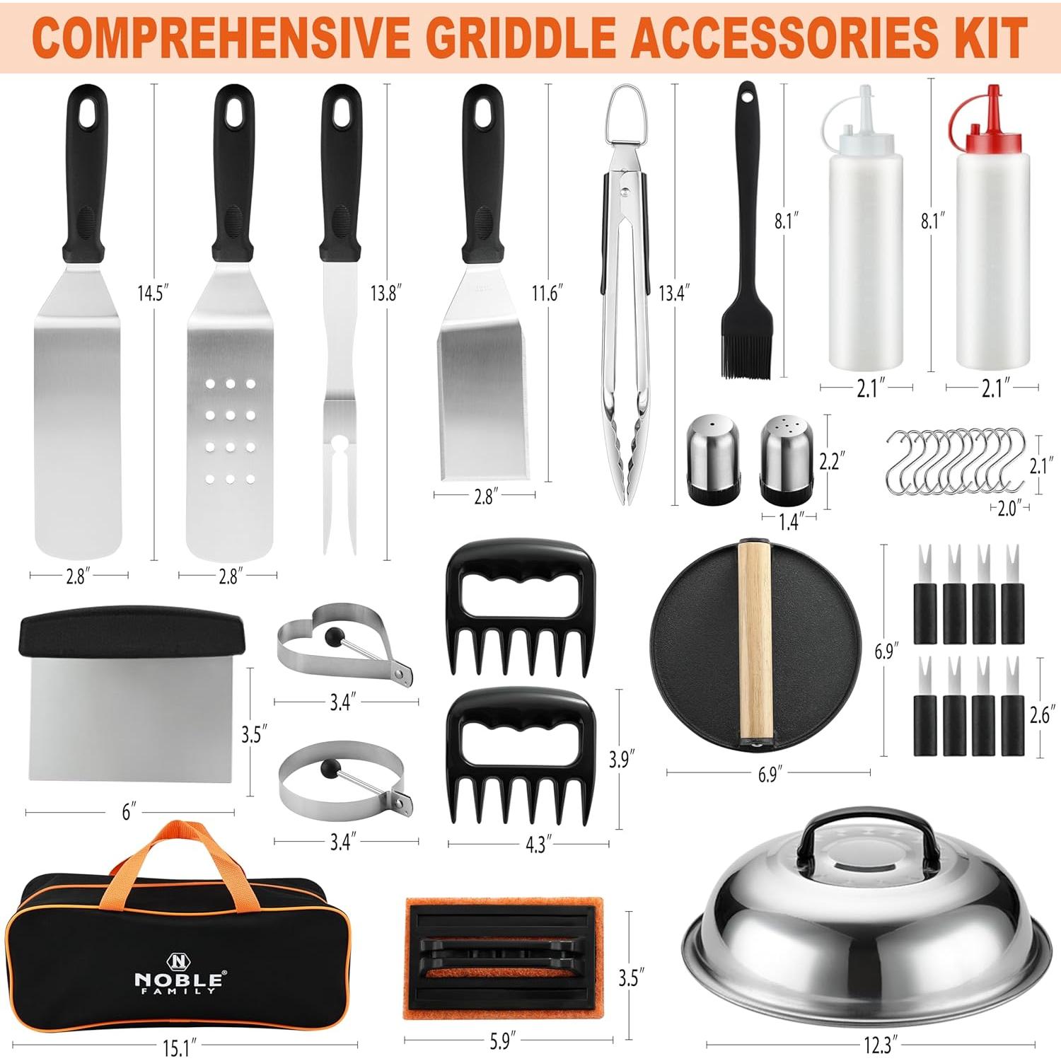 Kit de Accesorios para Parrilla N Noble Family 38 Piezas
