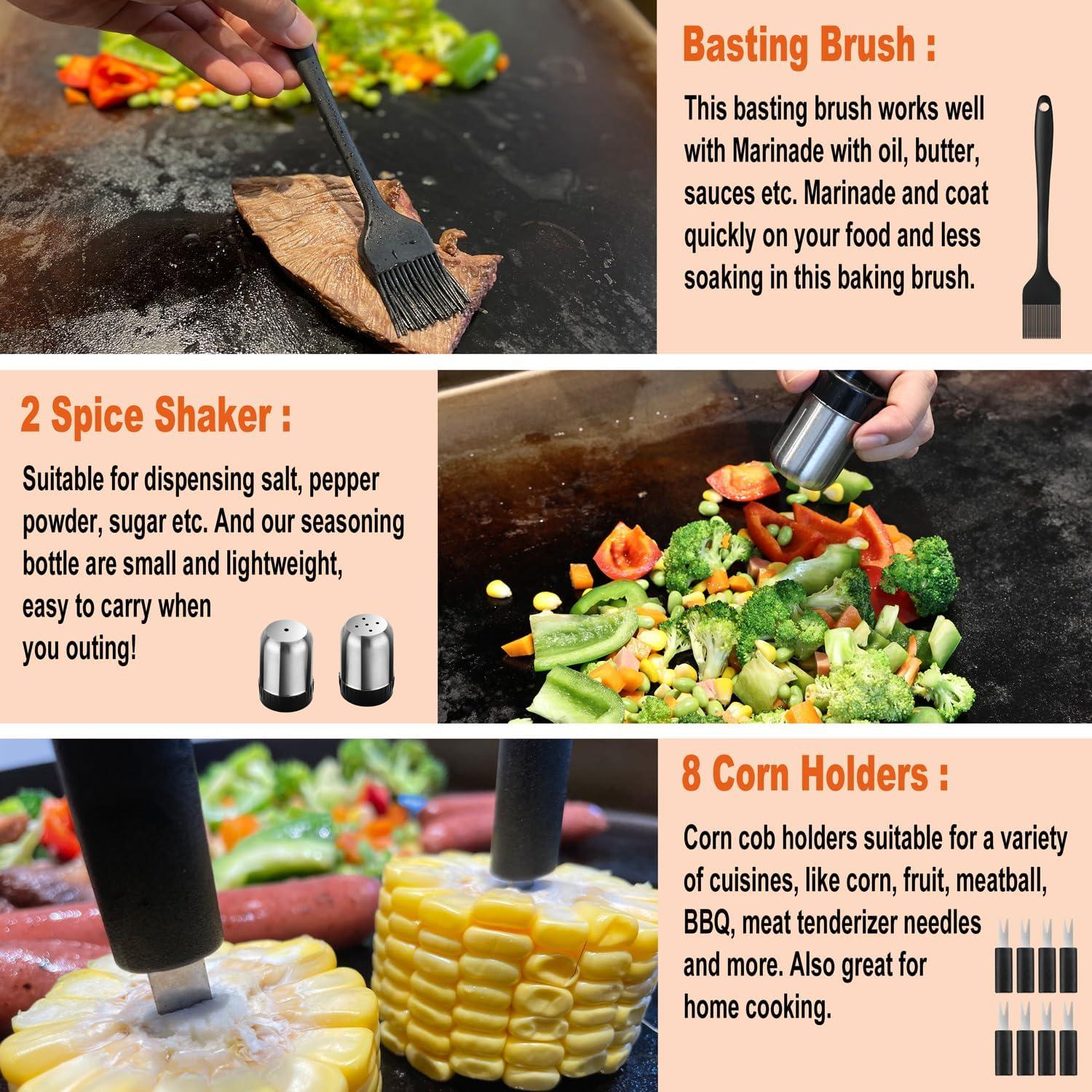 Kit de Accesorios para Parrilla N Noble Family 38 Piezas