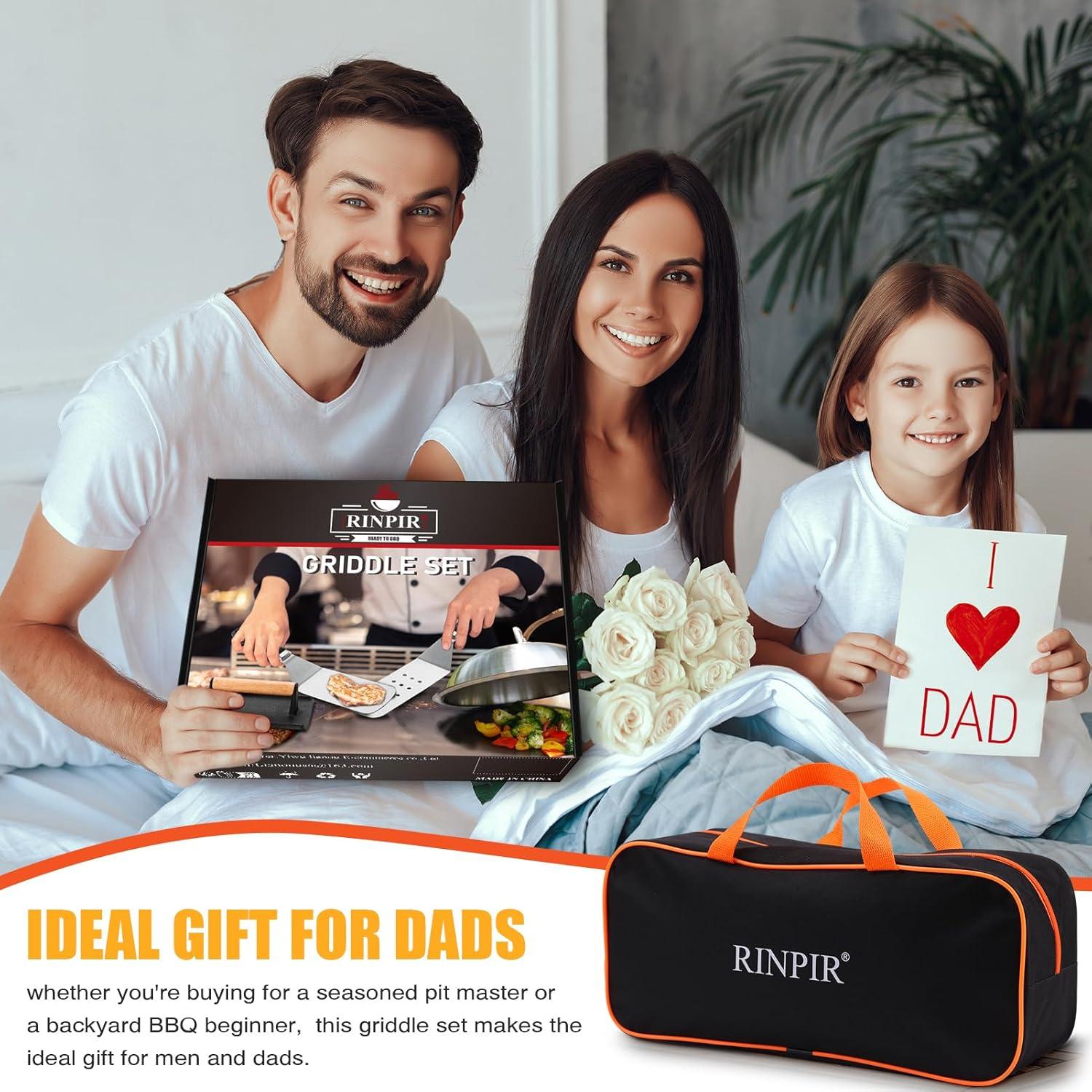 Kit de Accesorios para Plancha RINPIR 42 Piezas Acero Inoxidable