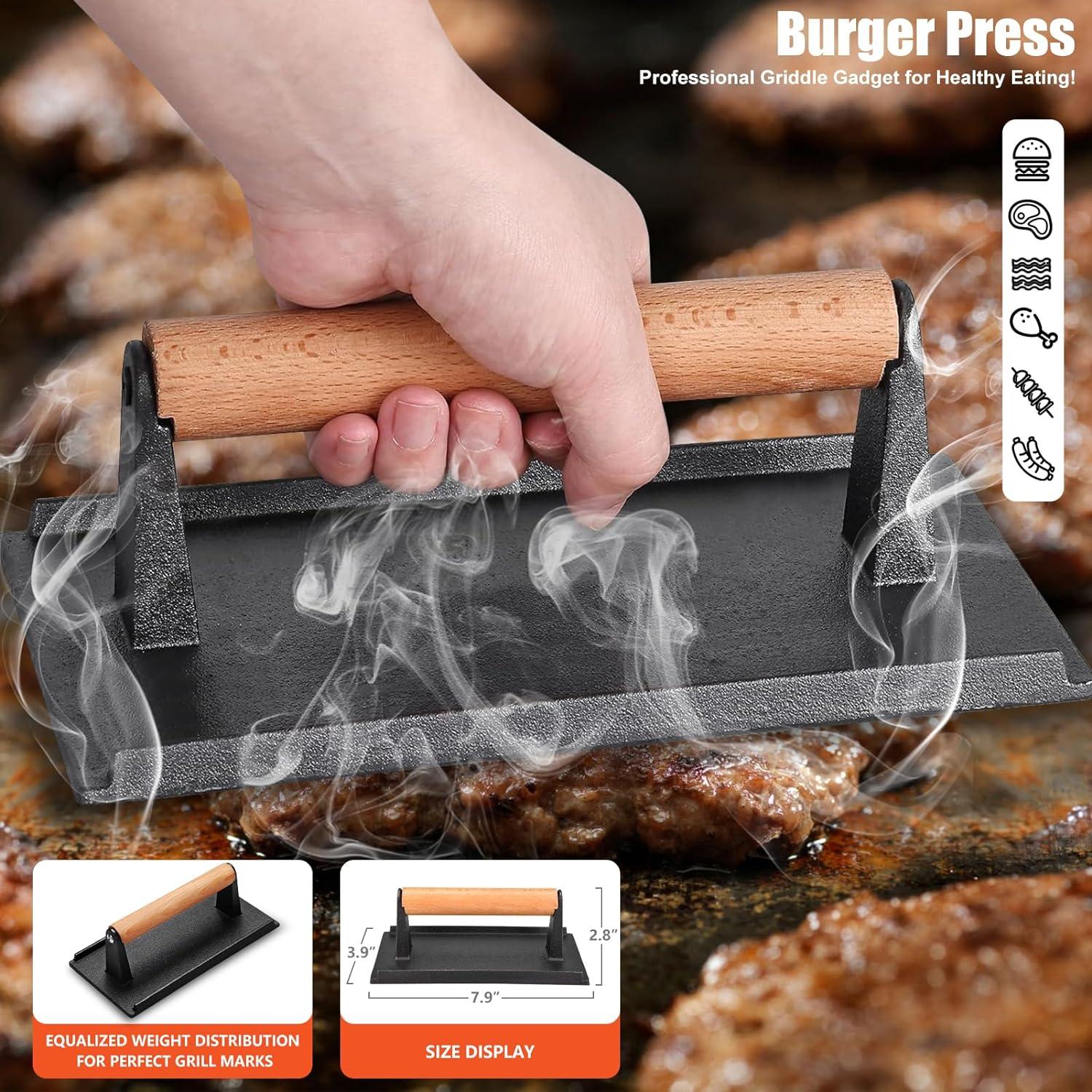 Kit de Accesorios para Plancha RINPIR 42 Piezas Acero Inoxidable