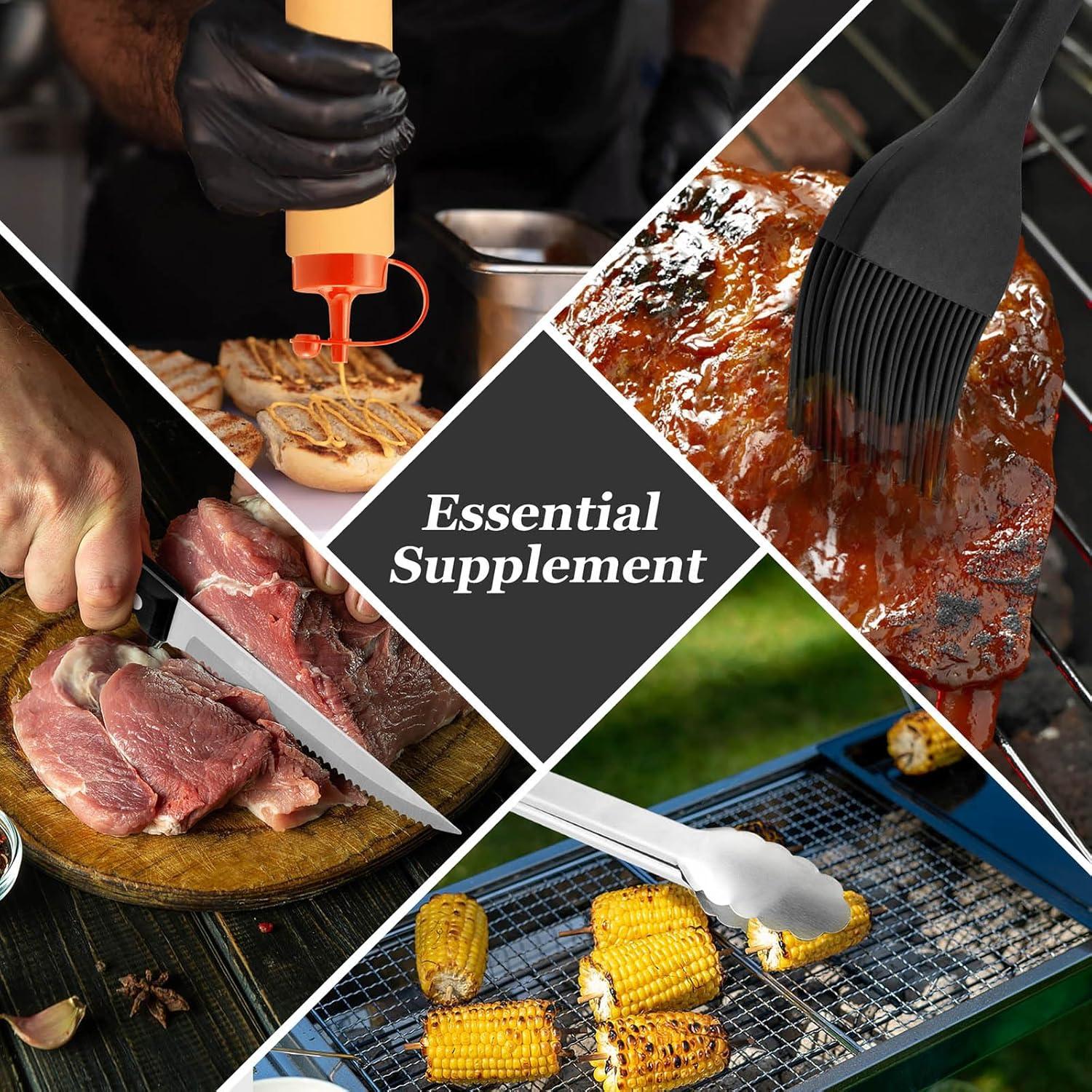 Kit de Accesorios para Parrilla Leonyo 35 Piezas Profesional