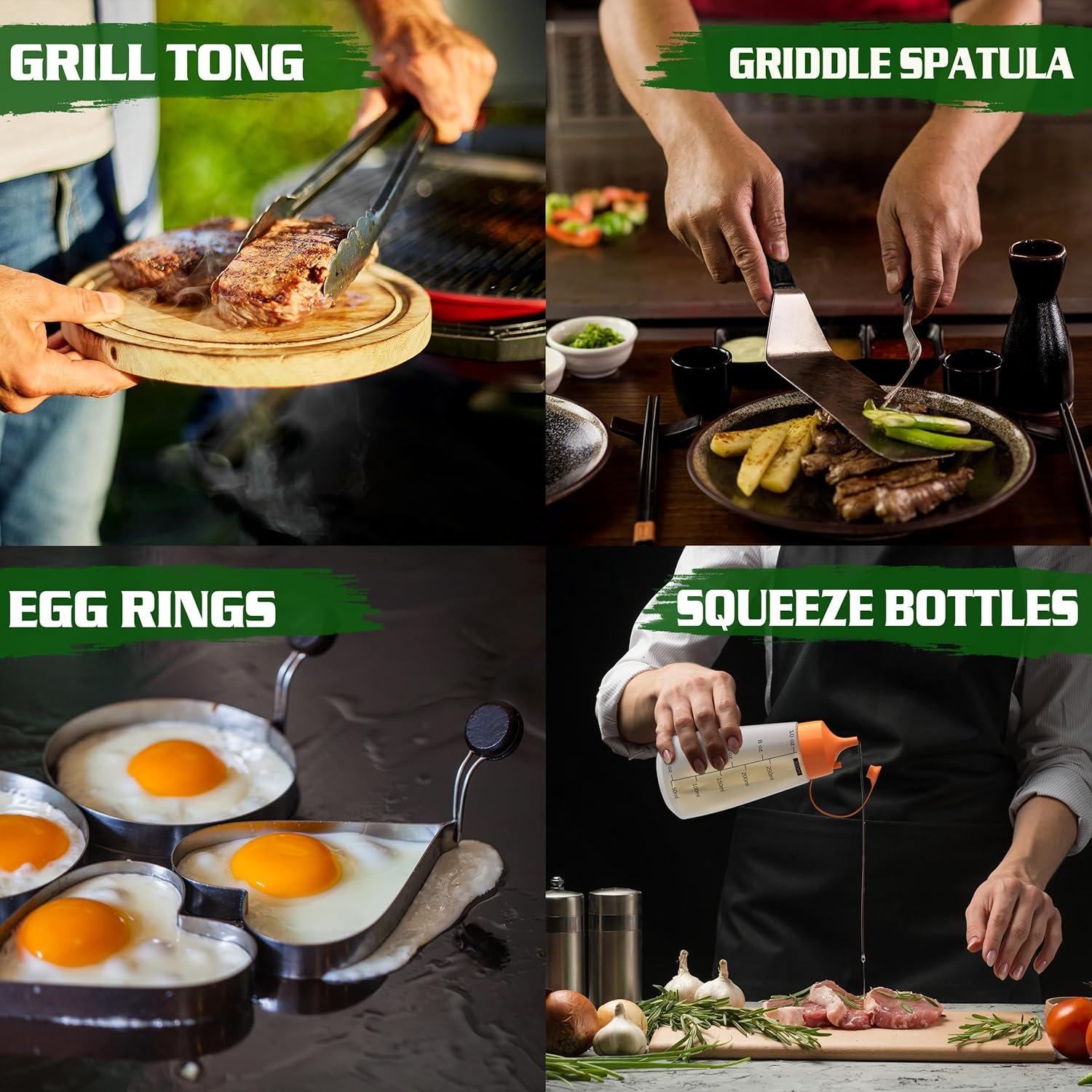 Kit de Accesorios para Plancha Furnhome 134 Piezas con Prensa