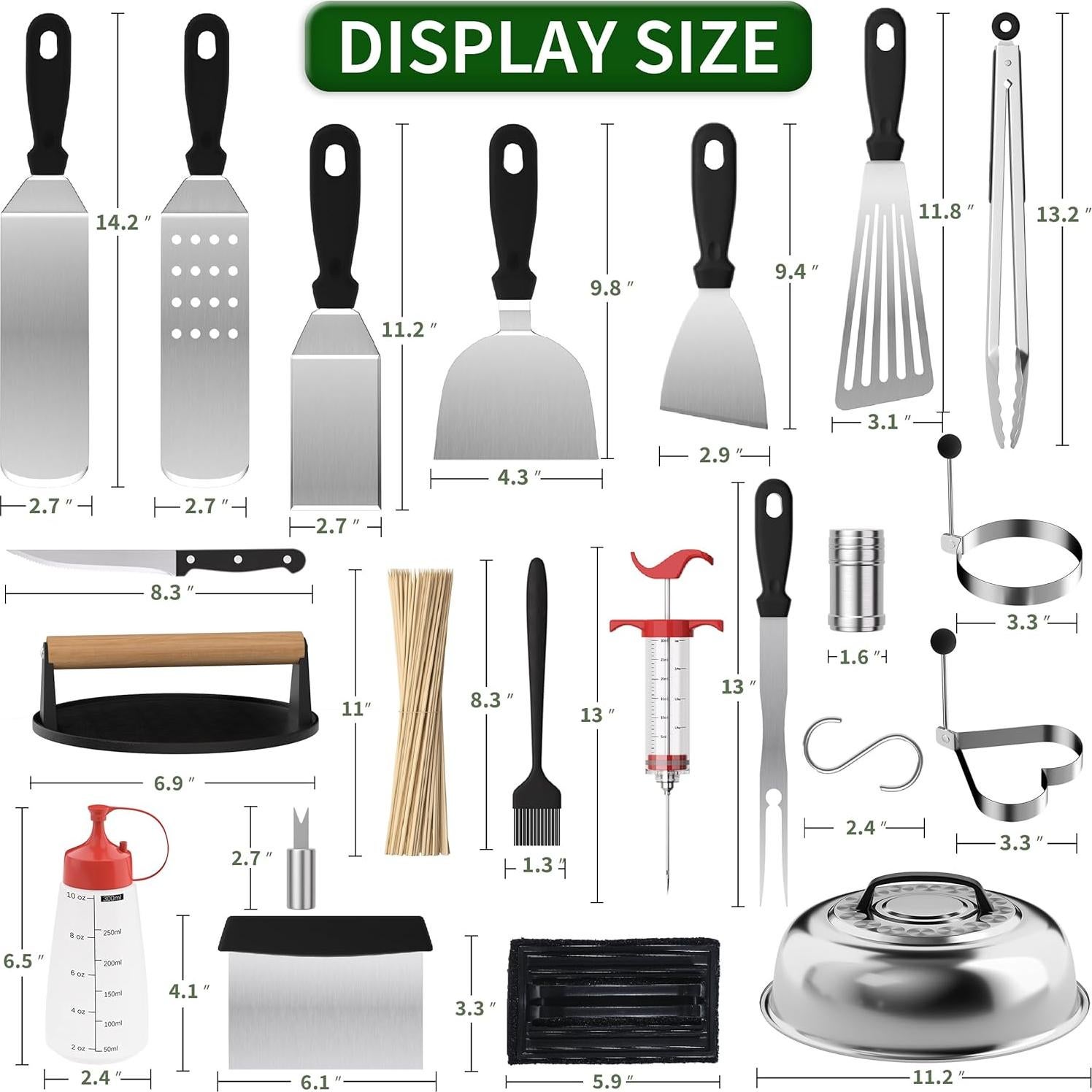 Kit de Accesorios para Plancha Furnhome 134 Piezas con Prensa