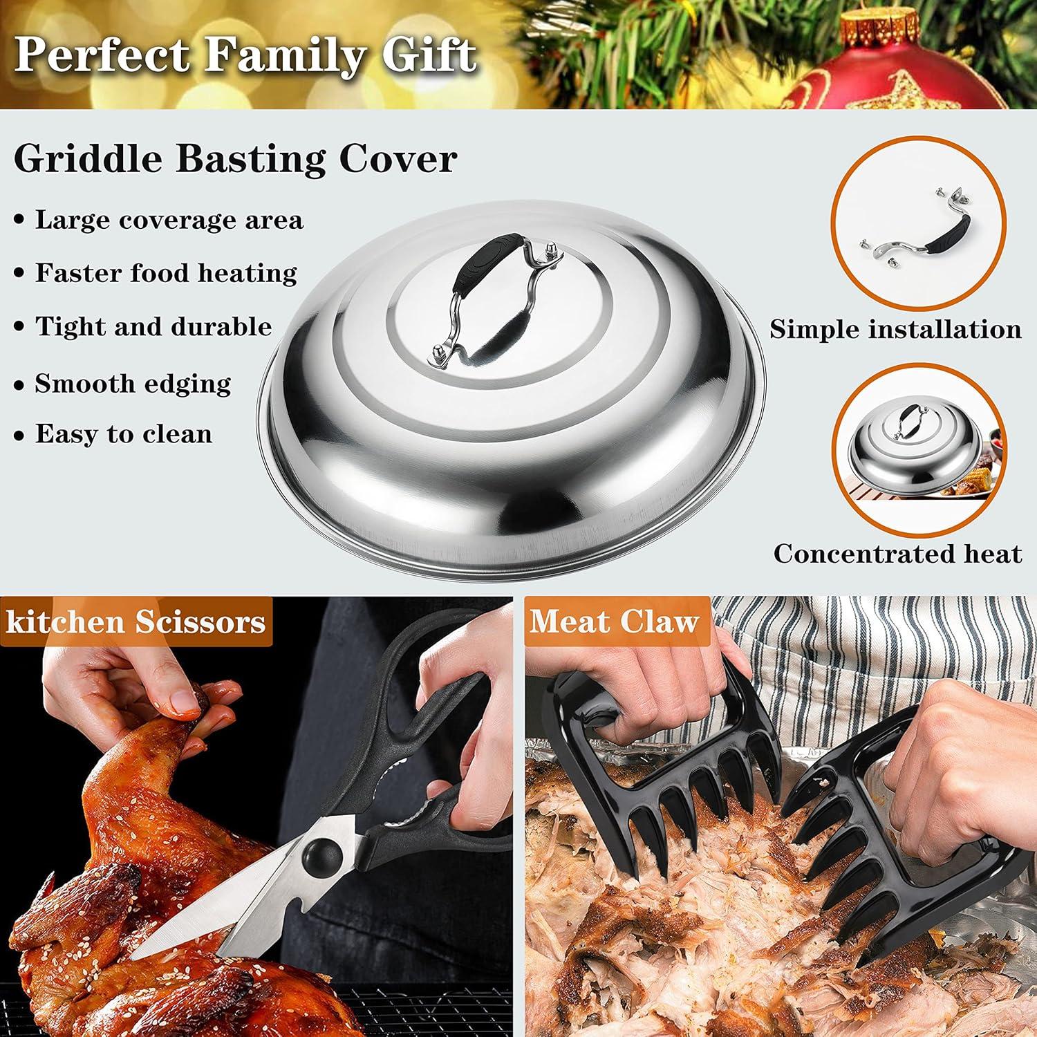 Kit de Accesorios para Griddle 30PCS Romanticist - Herramientas de Asado