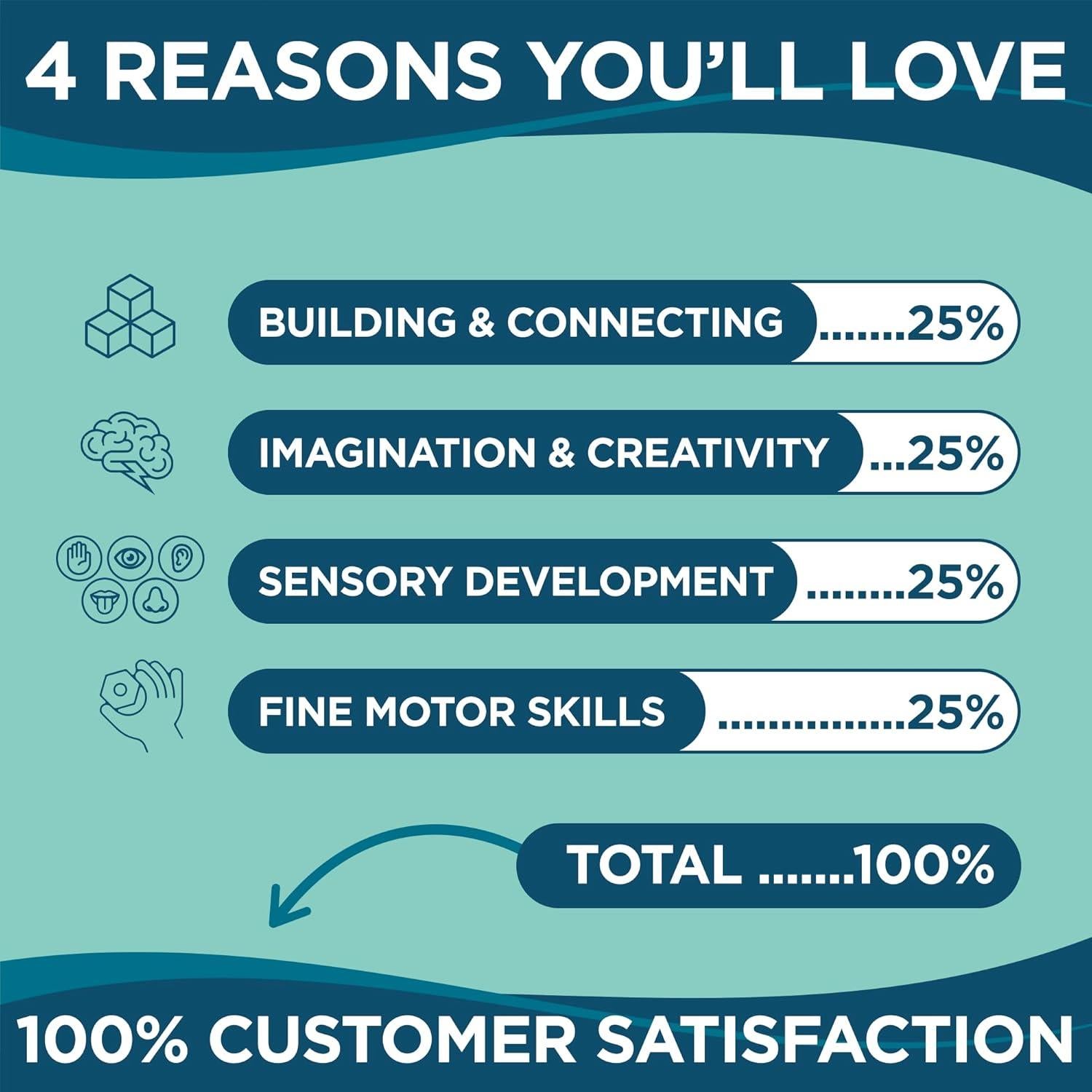 BUNMO Tubos Pop - Juguetes Sensoriales para Niños 3+ - Paquete de 8