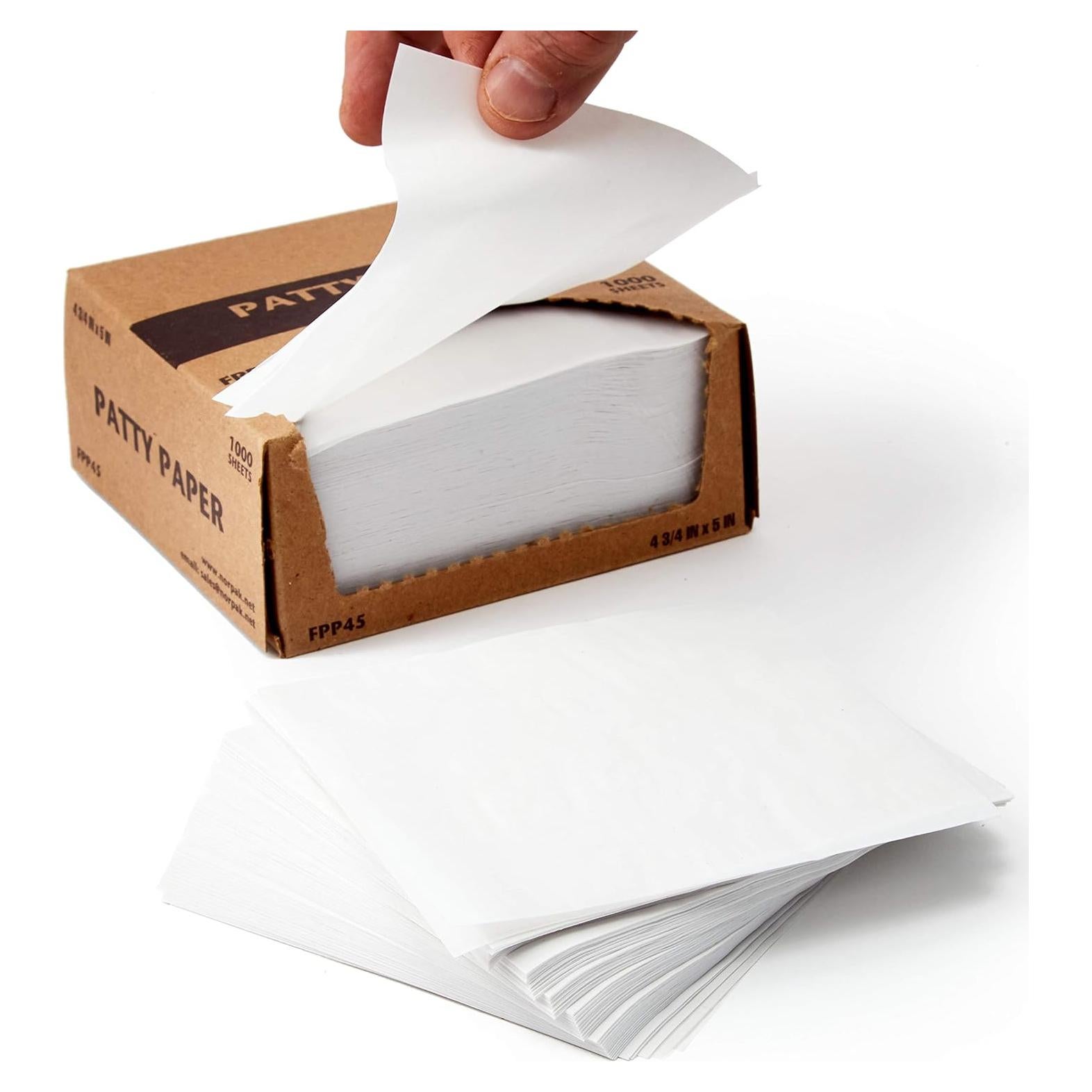 Papel para Hamburguesas Avant Grub 1000 Hojas 12x12 cm