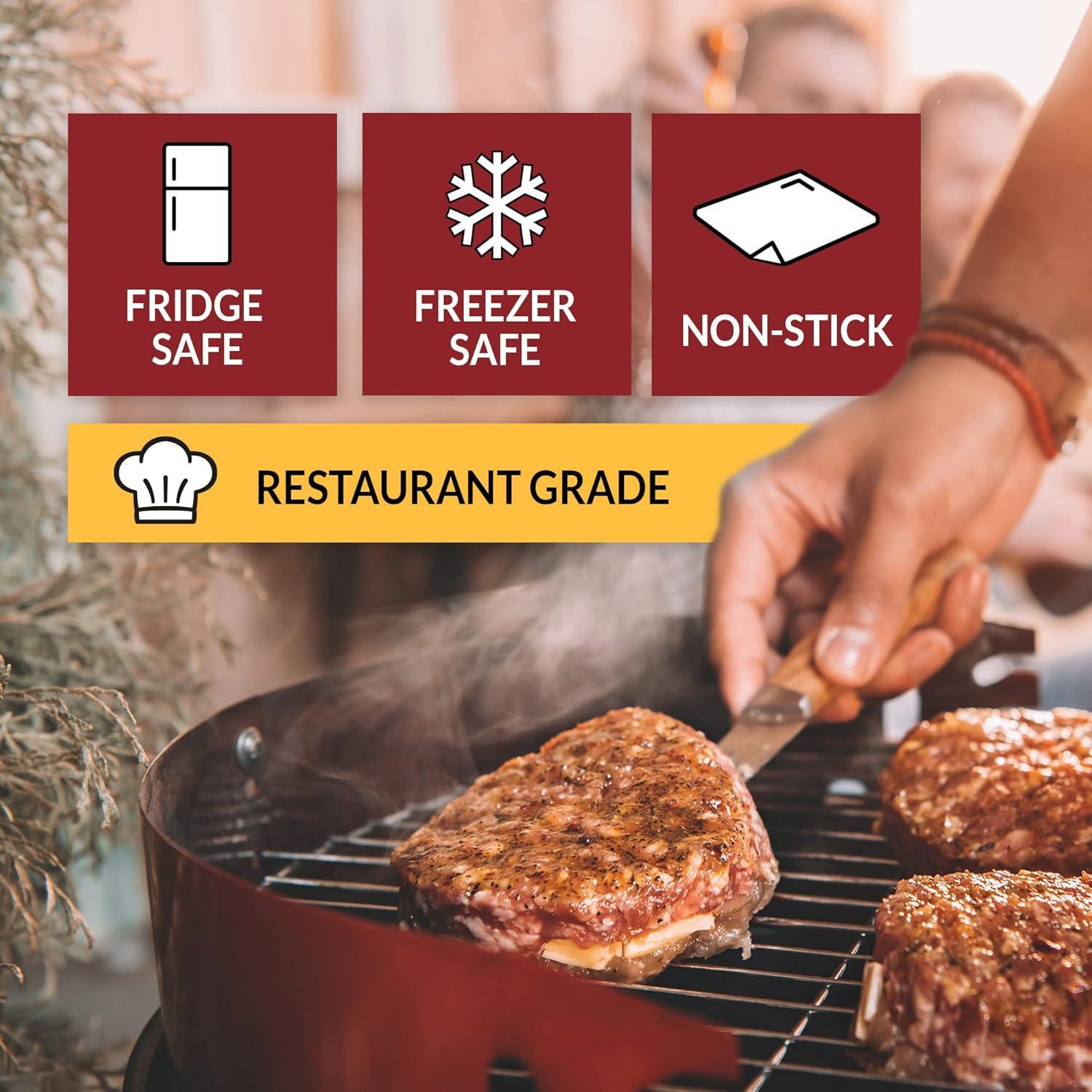 Papel para Hamburguesas Reli. Redondo 11.43 cm - Paquete 1000