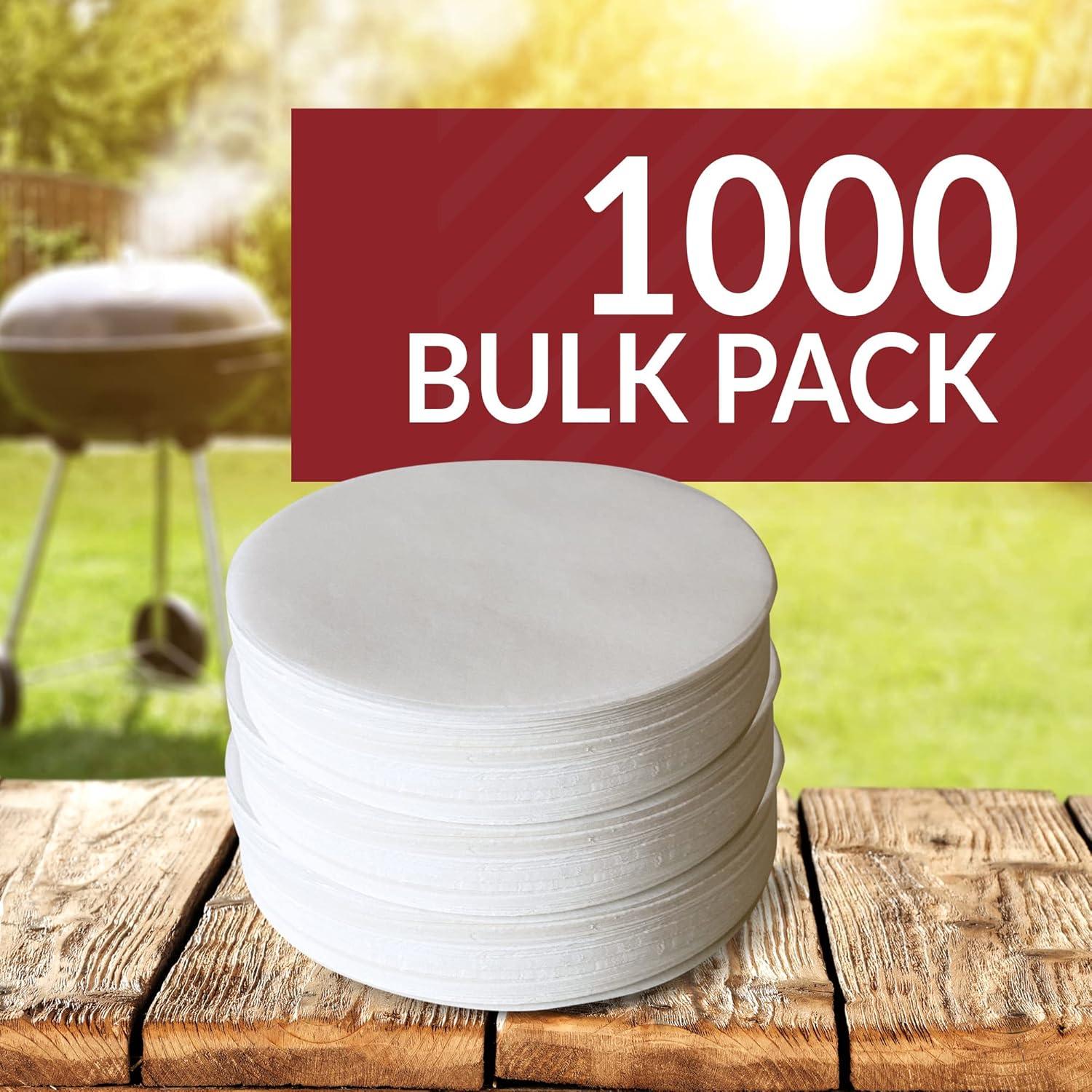 Papel para Hamburguesas Reli. Redondo 11.43 cm - Paquete 1000