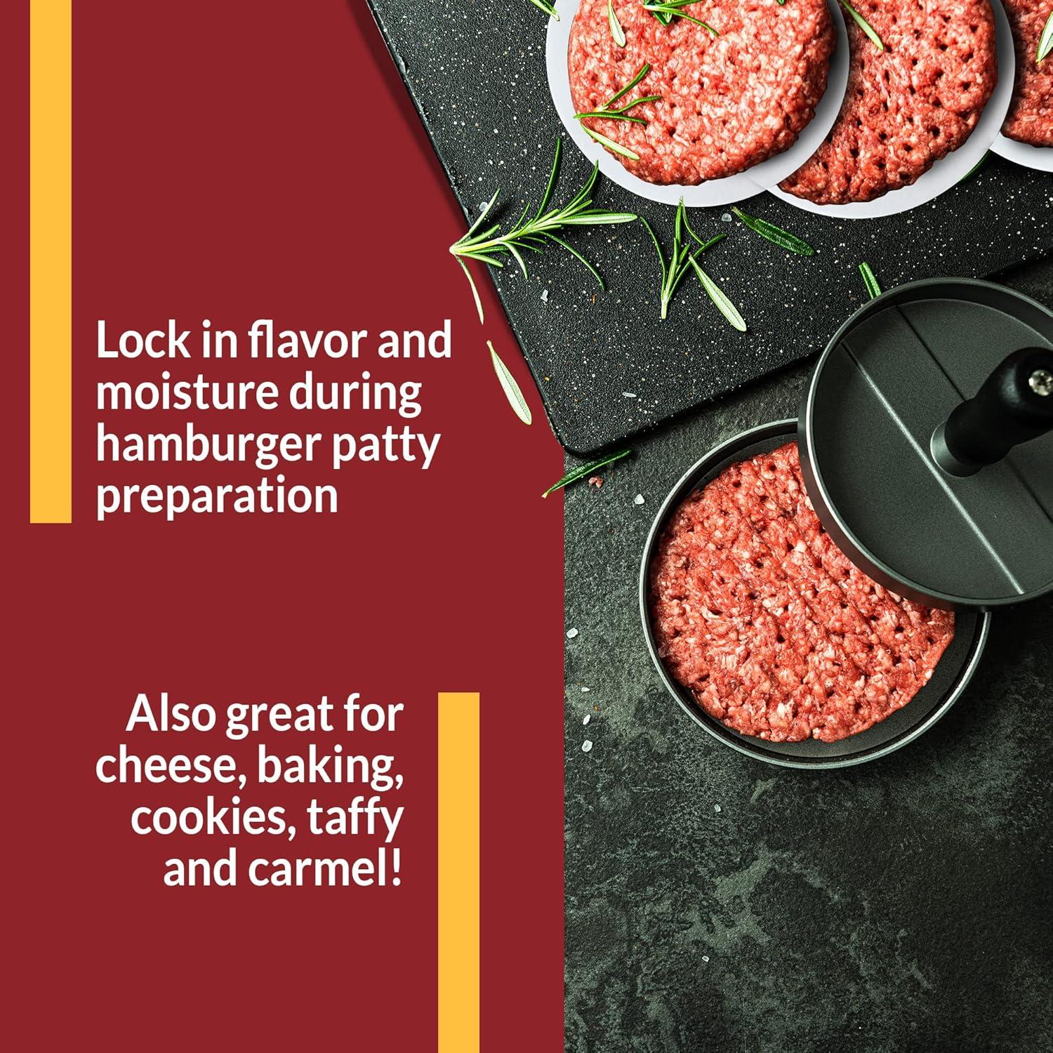 Papel para Hamburguesas Reli. Redondo 11.43 cm - Paquete 1000