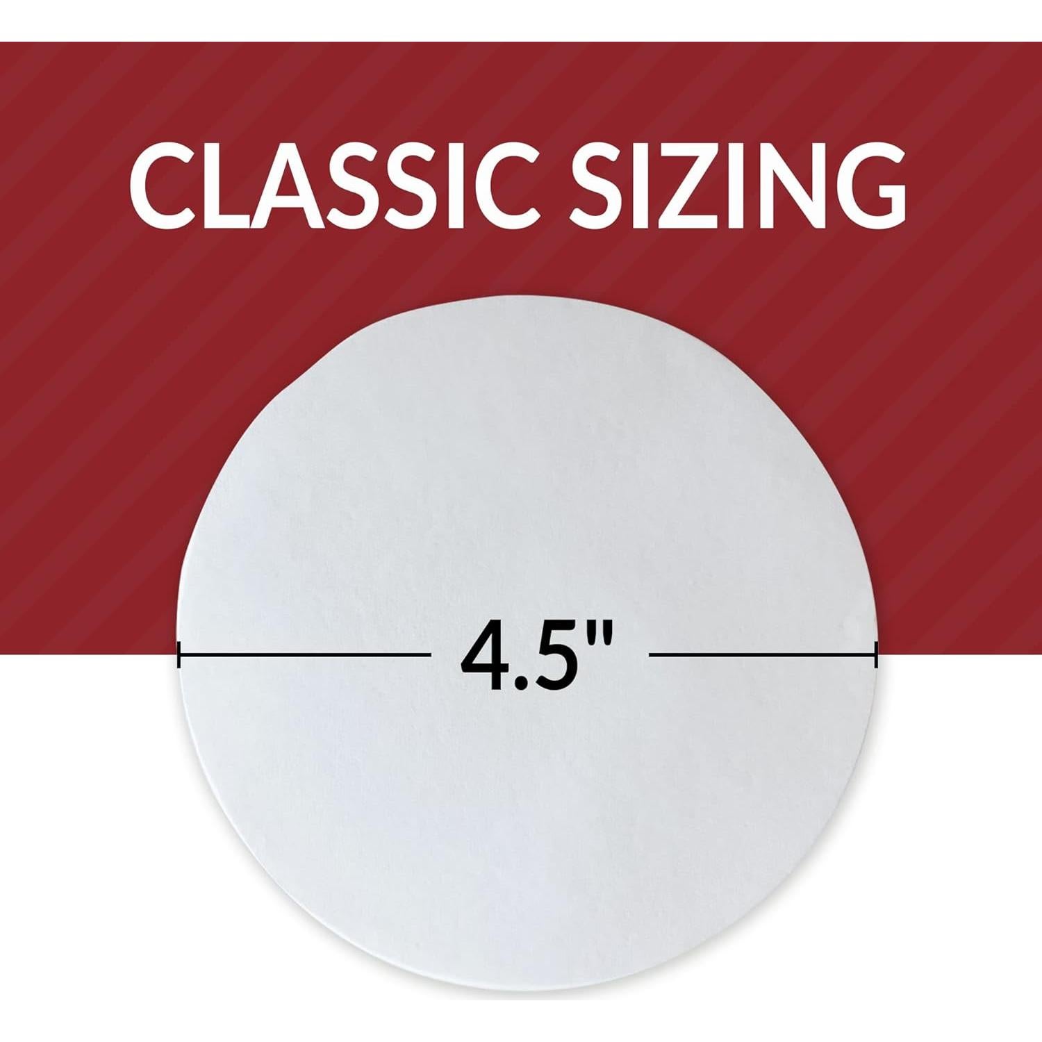 Papel para Hamburguesas Reli. 11.43 cm Redondo - 250 Hojas