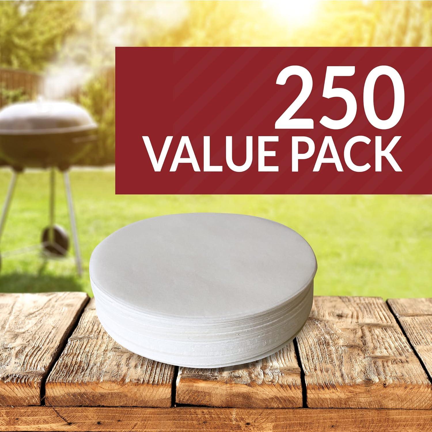 Papel para Hamburguesas Reli. 11.43 cm Redondo - 250 Hojas