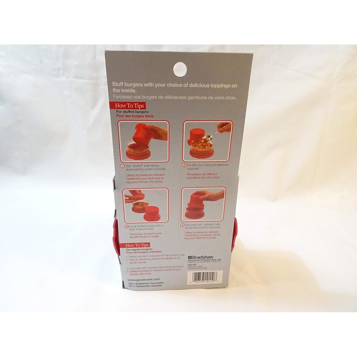 Prensa para Hamburguesas Rellenas Good Cook 22 cm