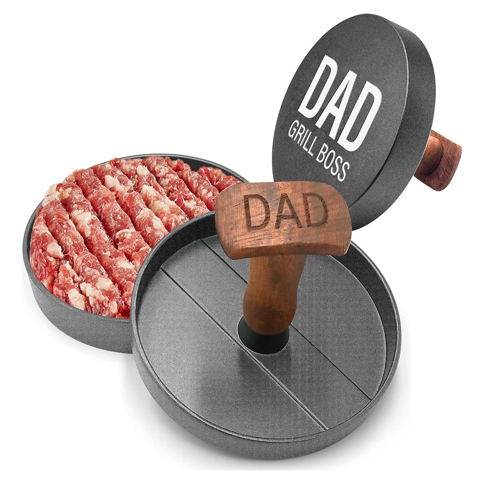 Prensa de Hamburguesa Antiadherente Galvanox 11.9 cm para Papá