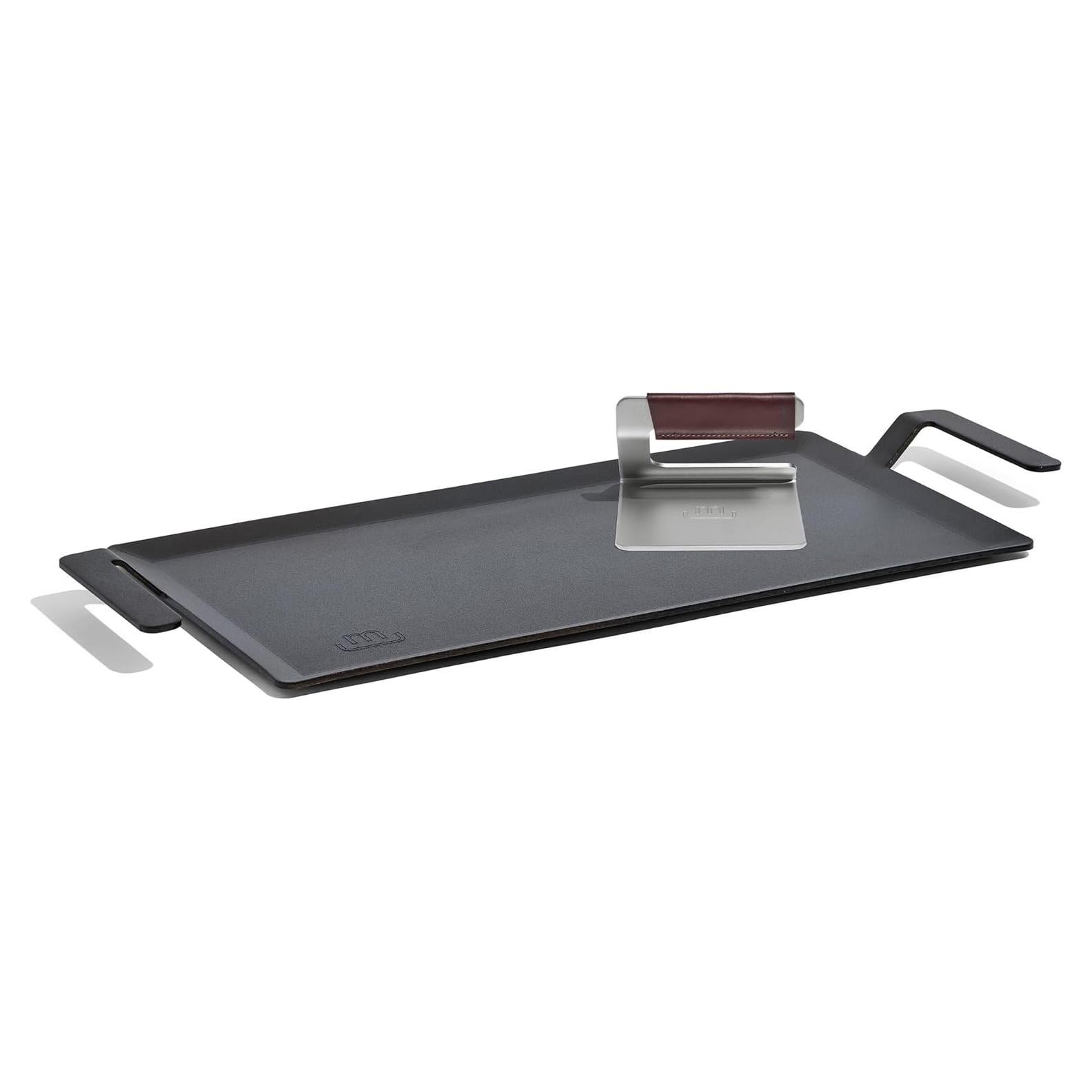 Plancha de Acero al Carbono Made In 49.78x26.67 cm + Prensa