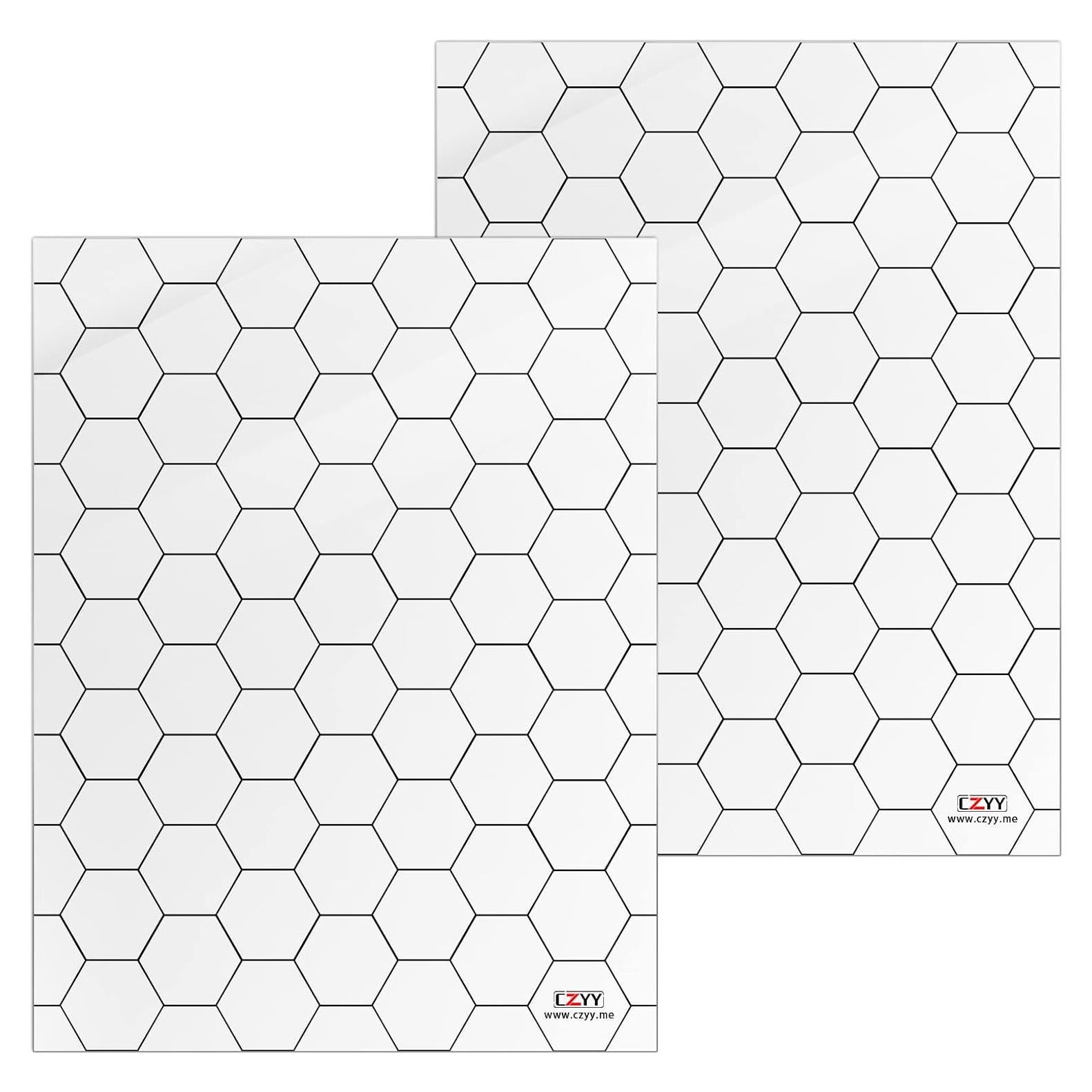 Conjunto de 2 Tapetes de Juego CZYY Hexagonales 17,8x17,8 cm