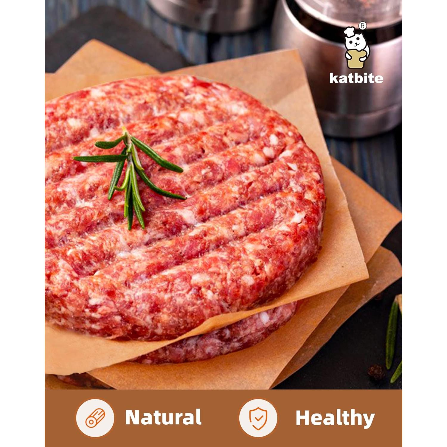 Papel para Hamburguesas Katbite 300 Hojas 15x15 cm Antiadherente