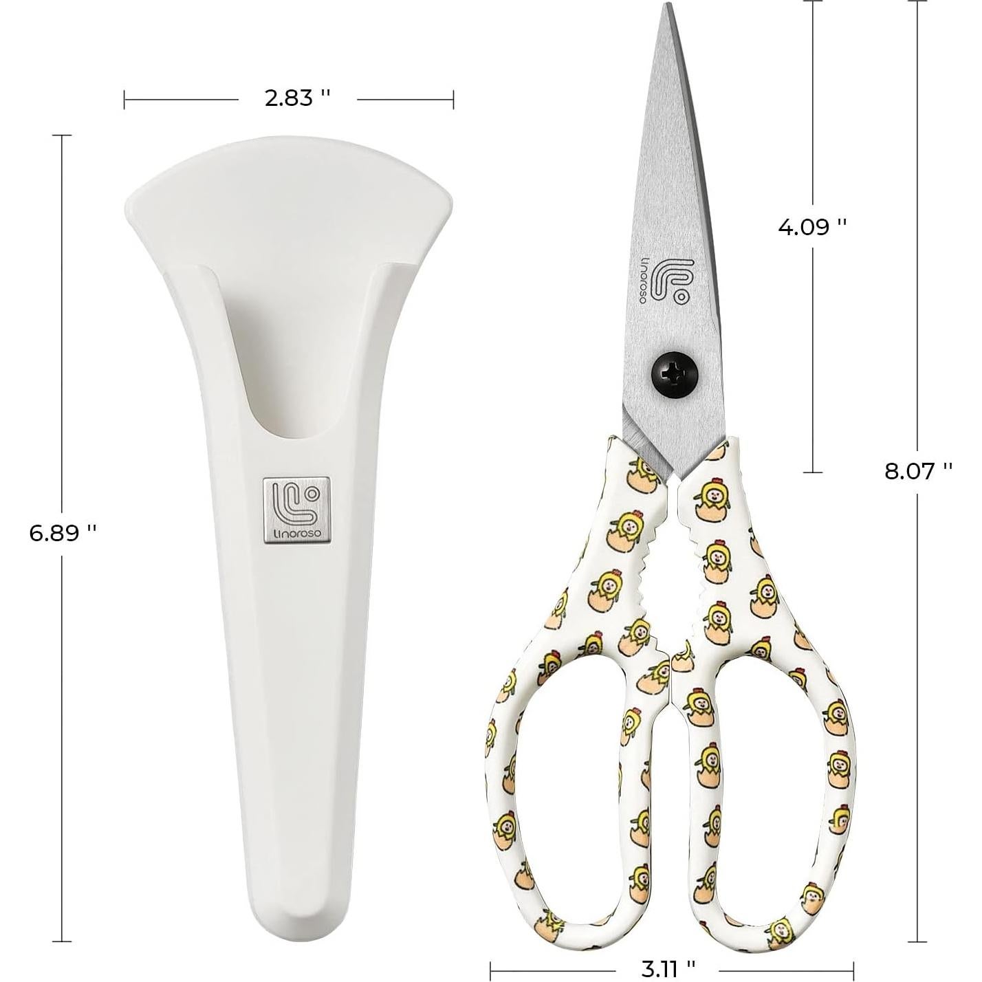 Tijeras de Cocina Linoroso 20.6 cm Acero Japonés Ultra Afiladas