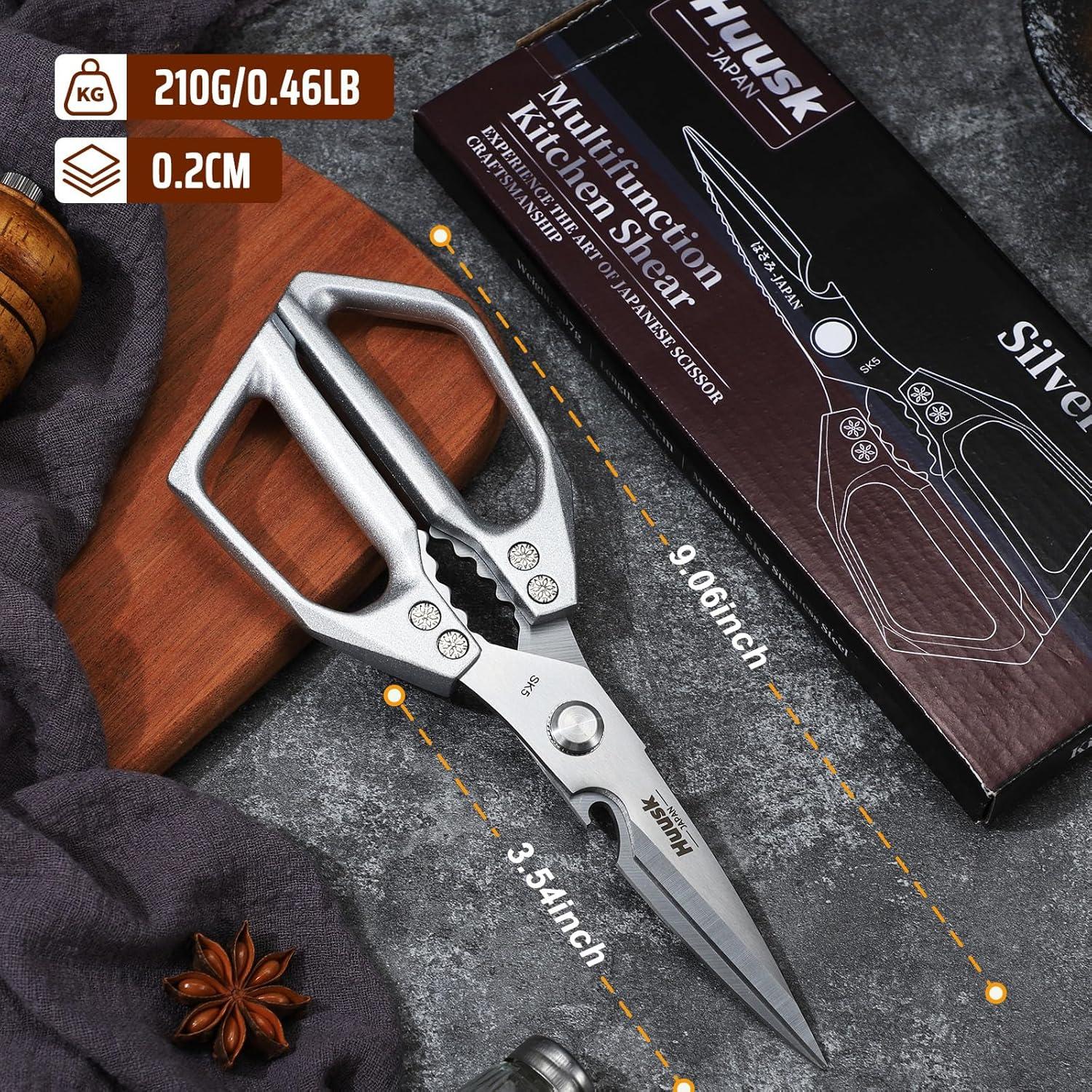 Tijeras de Cocina Huusk de Acero Inoxidable 22.86 cm