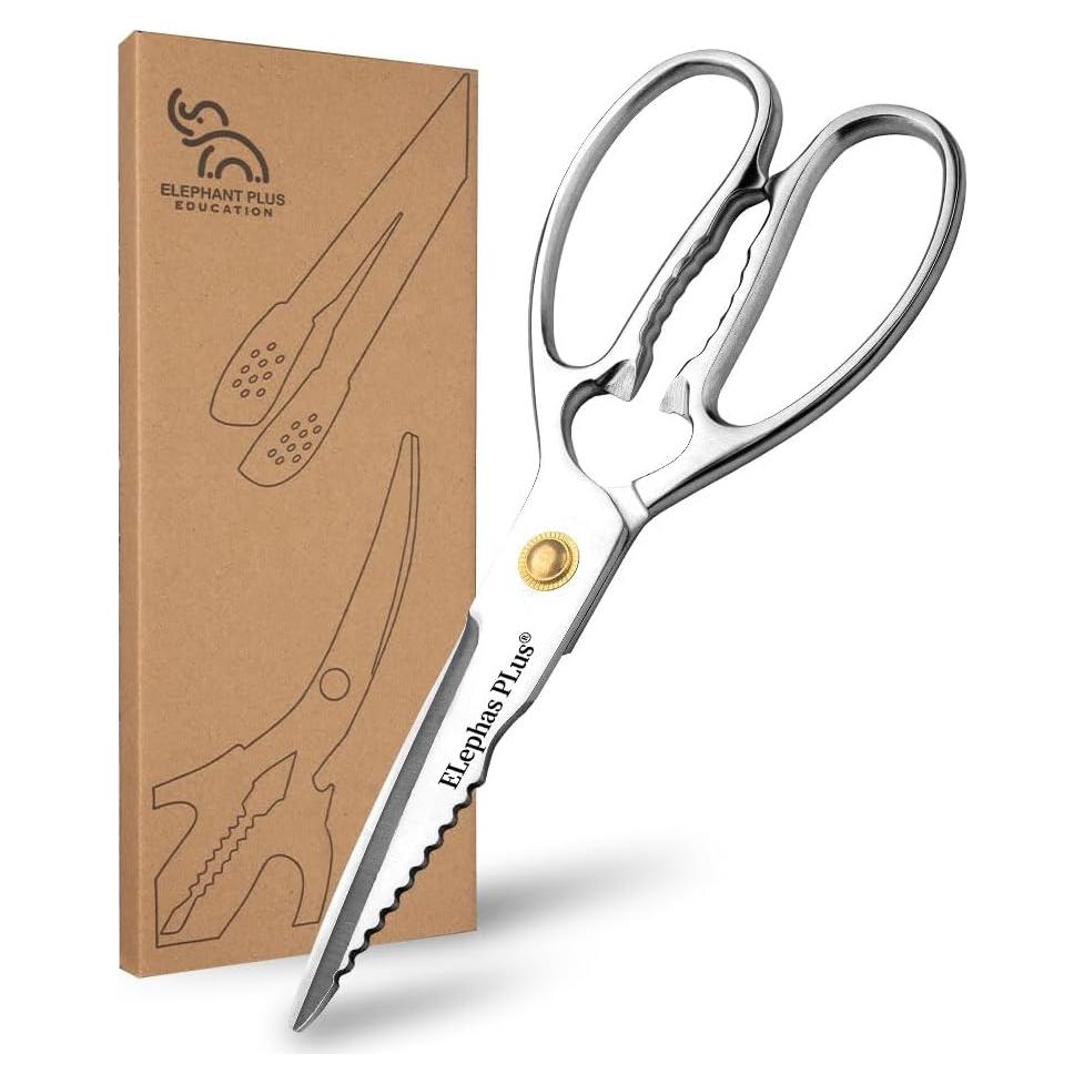 Tijeras de Cocina ELephas Plus de Acero Inoxidable 22.86cm