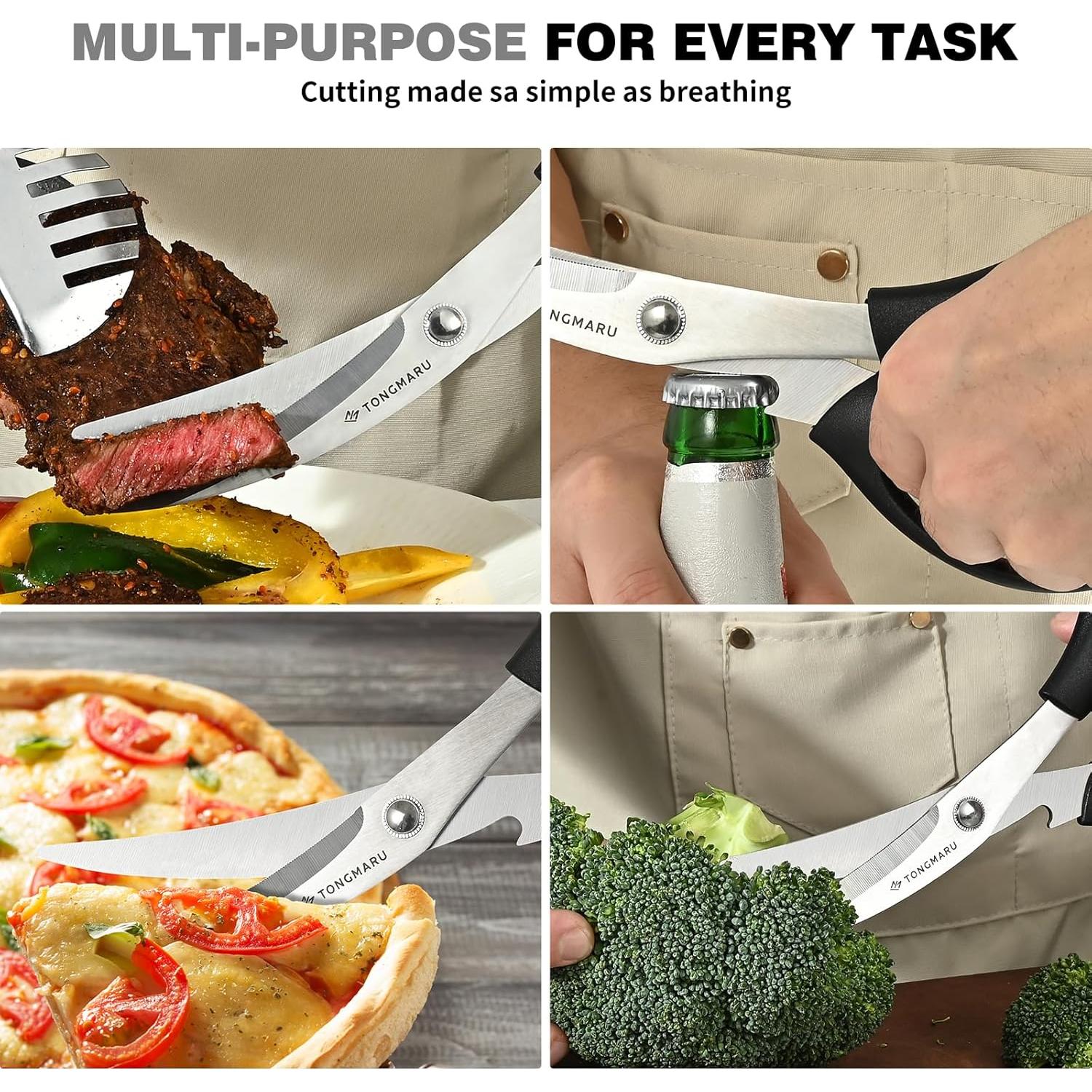 Tijeras de Cocina TONGMARU 24.1 cm Acero Inoxidable Afiladas