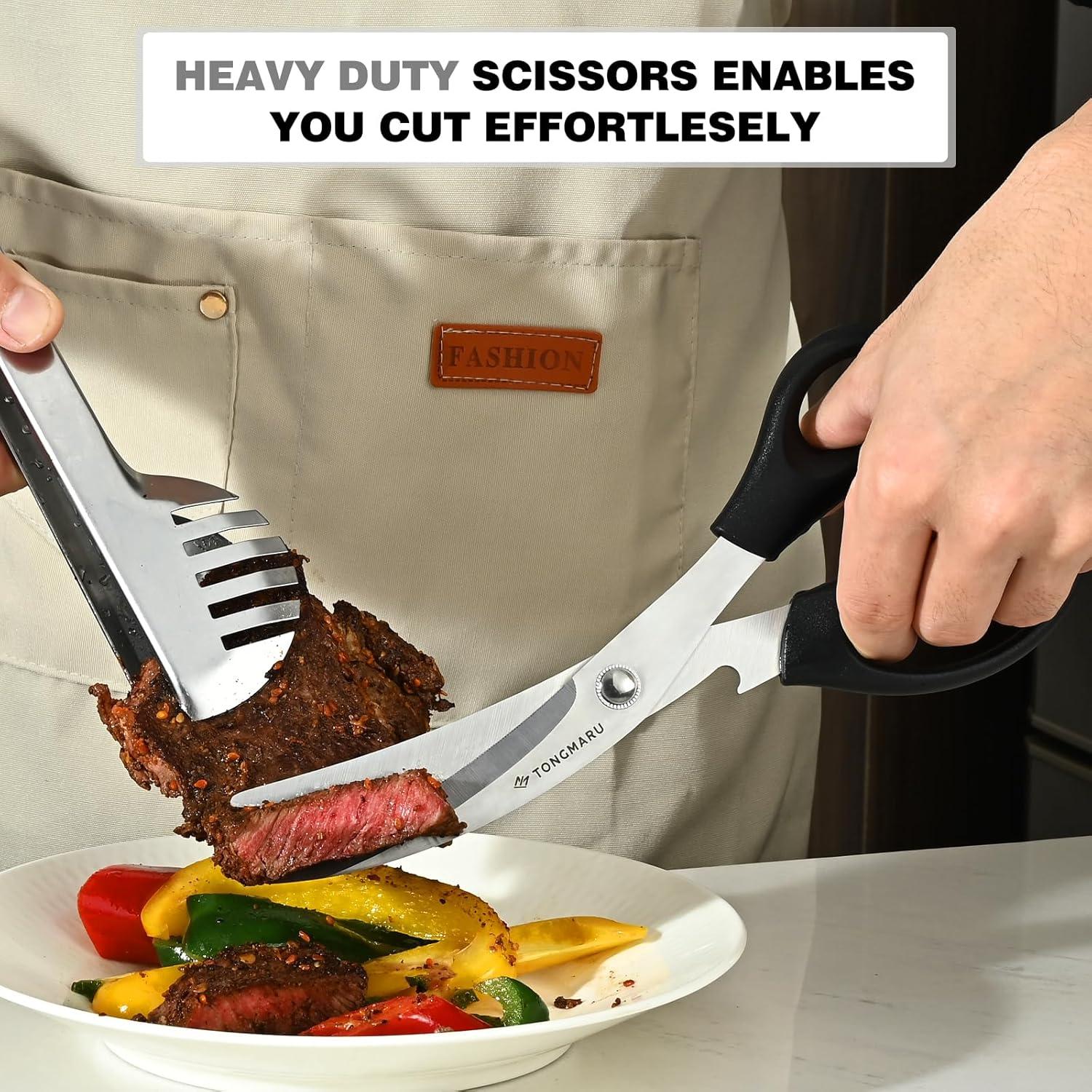 Tijeras de Cocina TONGMARU 24.1 cm Acero Inoxidable Afiladas