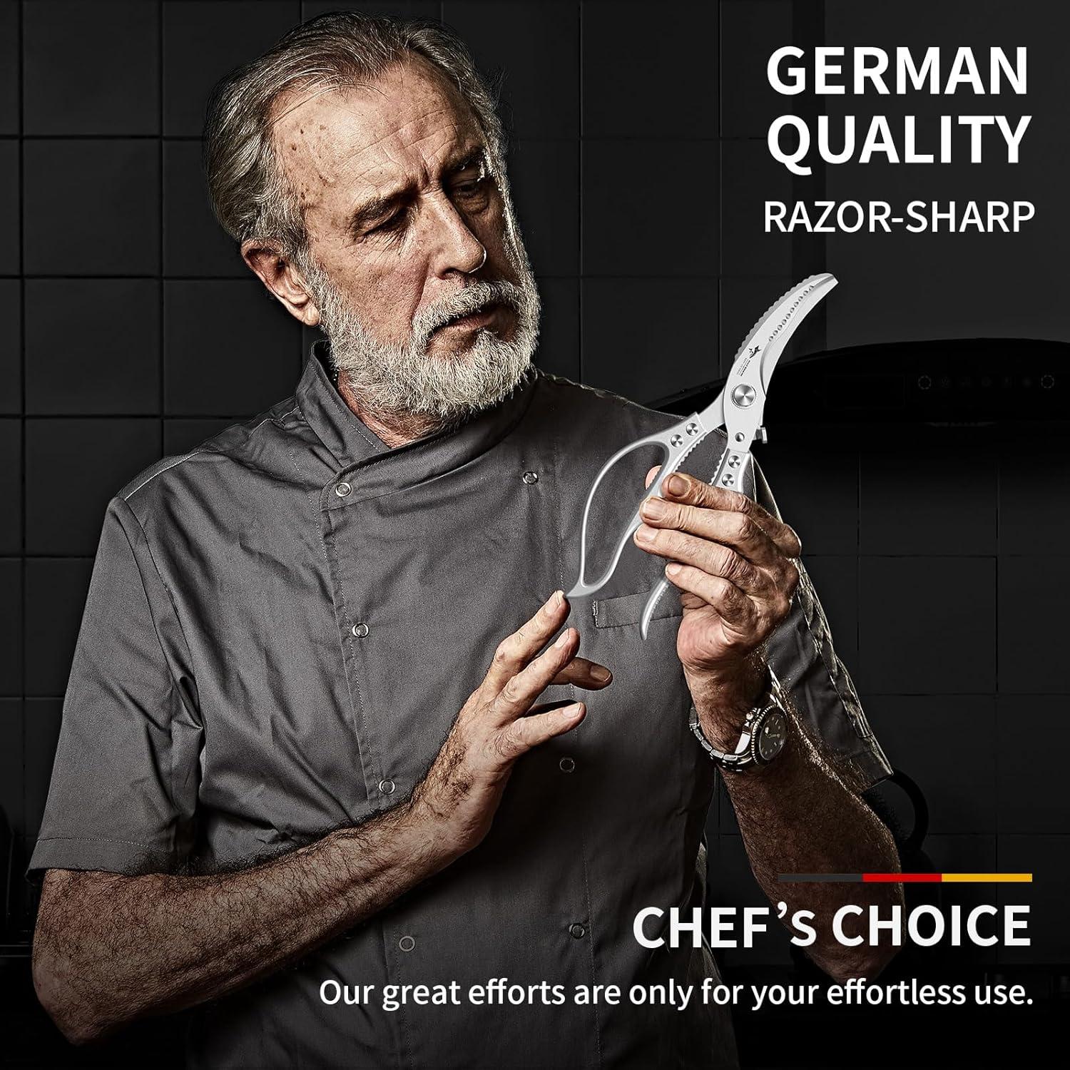 Tijeras de Cocina MAD SHARK de Acero Inoxidable 11.94 cm