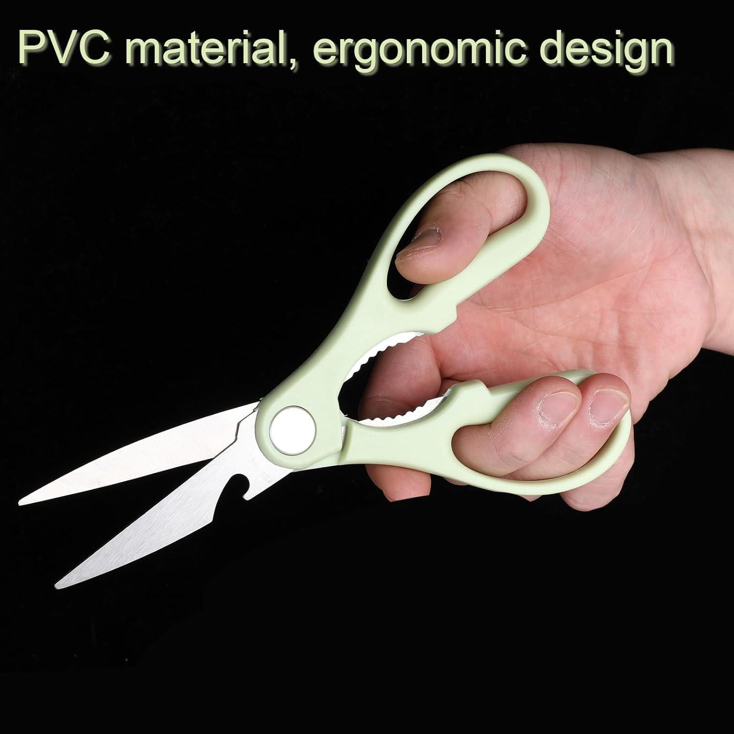 Set de 3 Tijeras de Cocina Ptwola Acero Inoxidable Multiusos